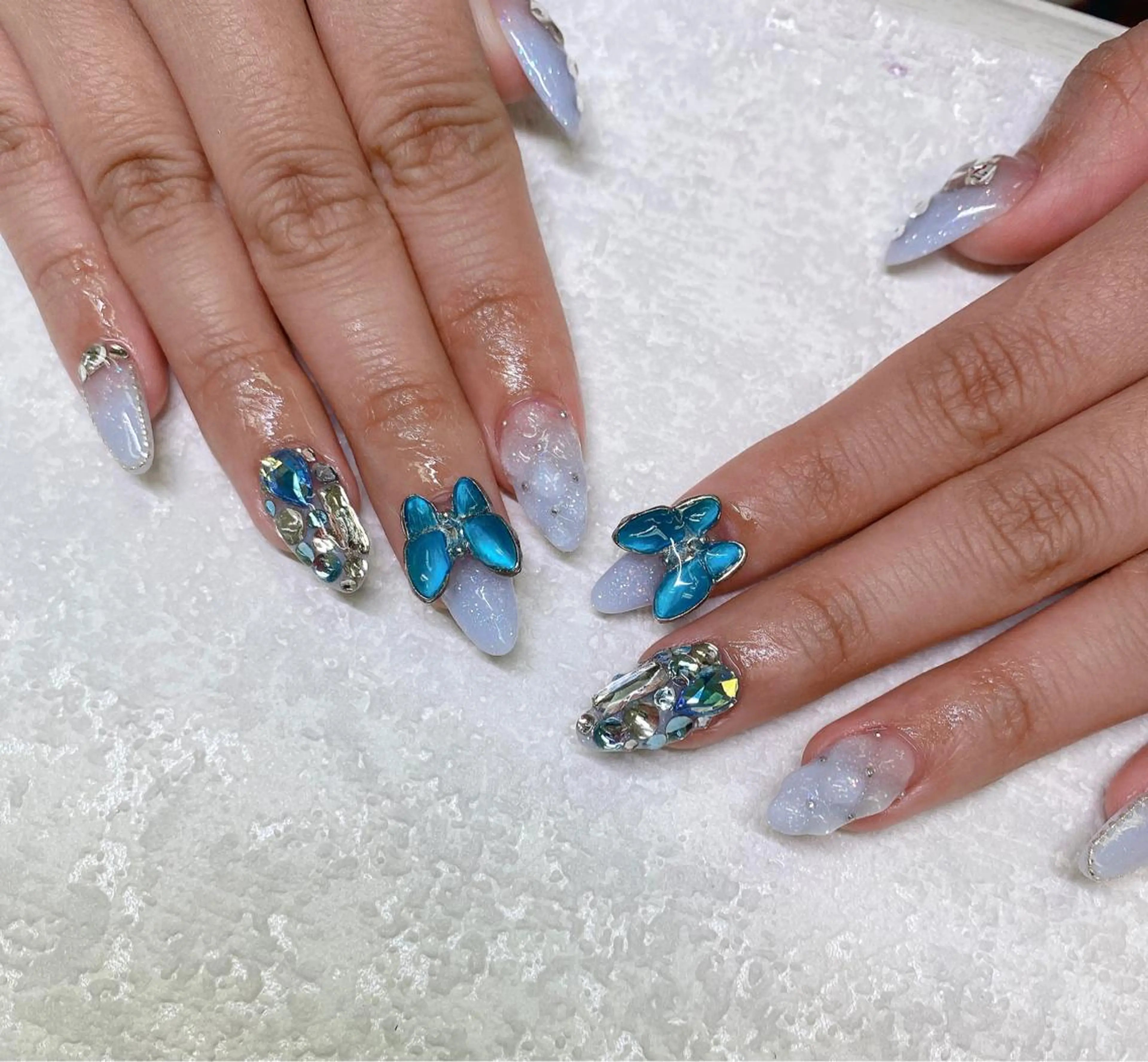 ミディアム ハンドネイル JNA認定講師🌸 RIEのネイルデザイン