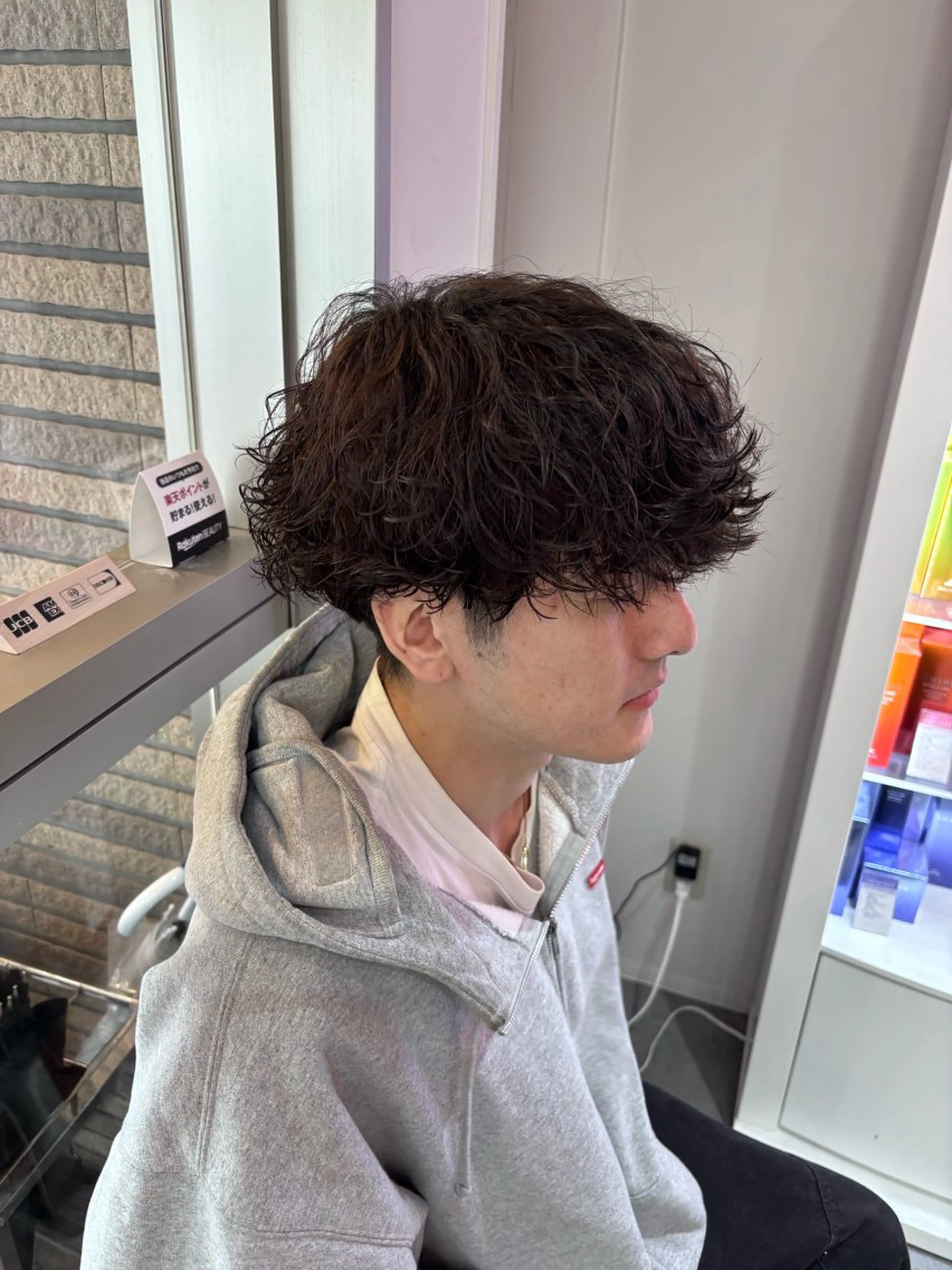 パーマ メンズ カット パーマ 韓国パーマ特化 🇰🇷yutoのヘアスタイル