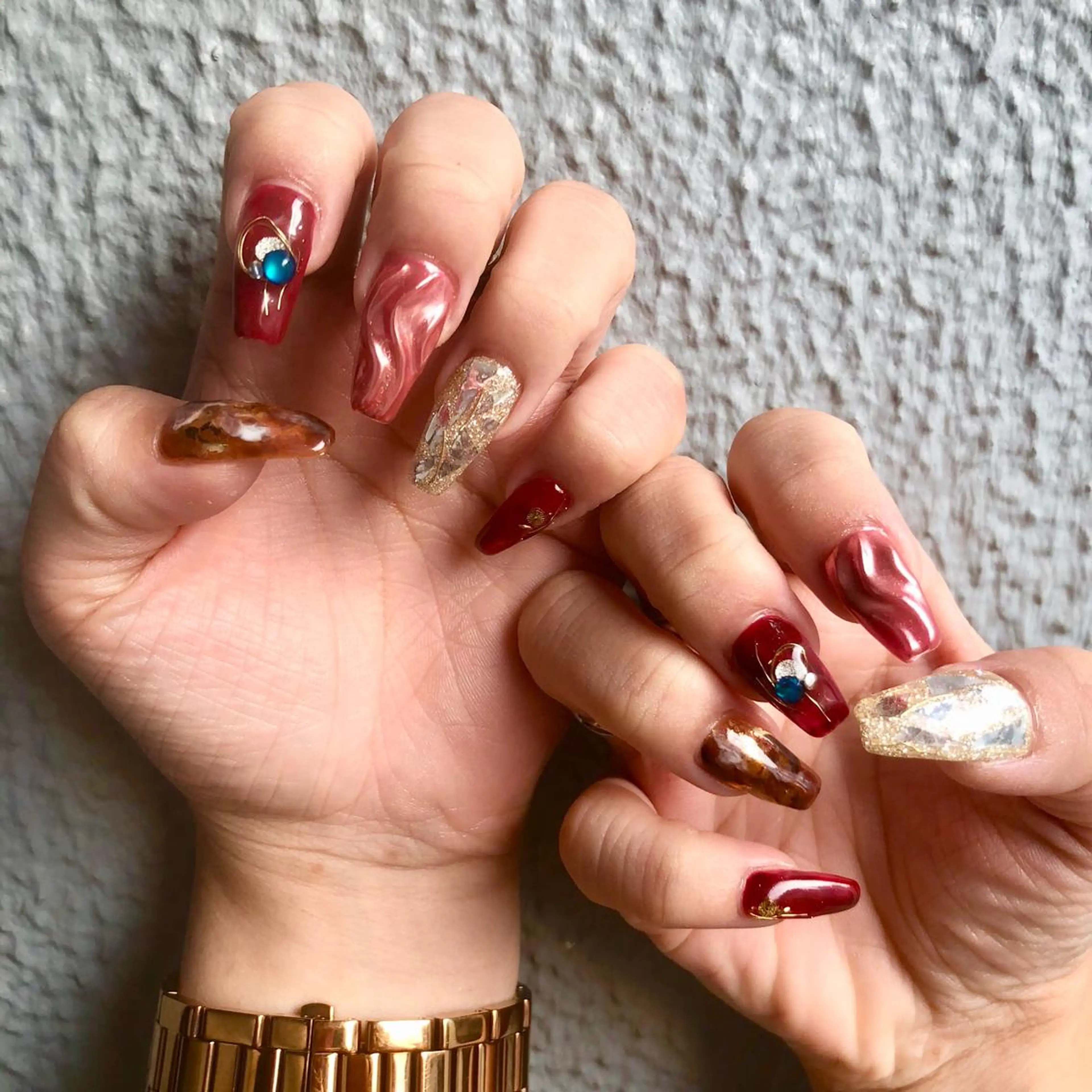 ネイル ハンドネイル crestnail所属・小林 束紗のネイルデザイン