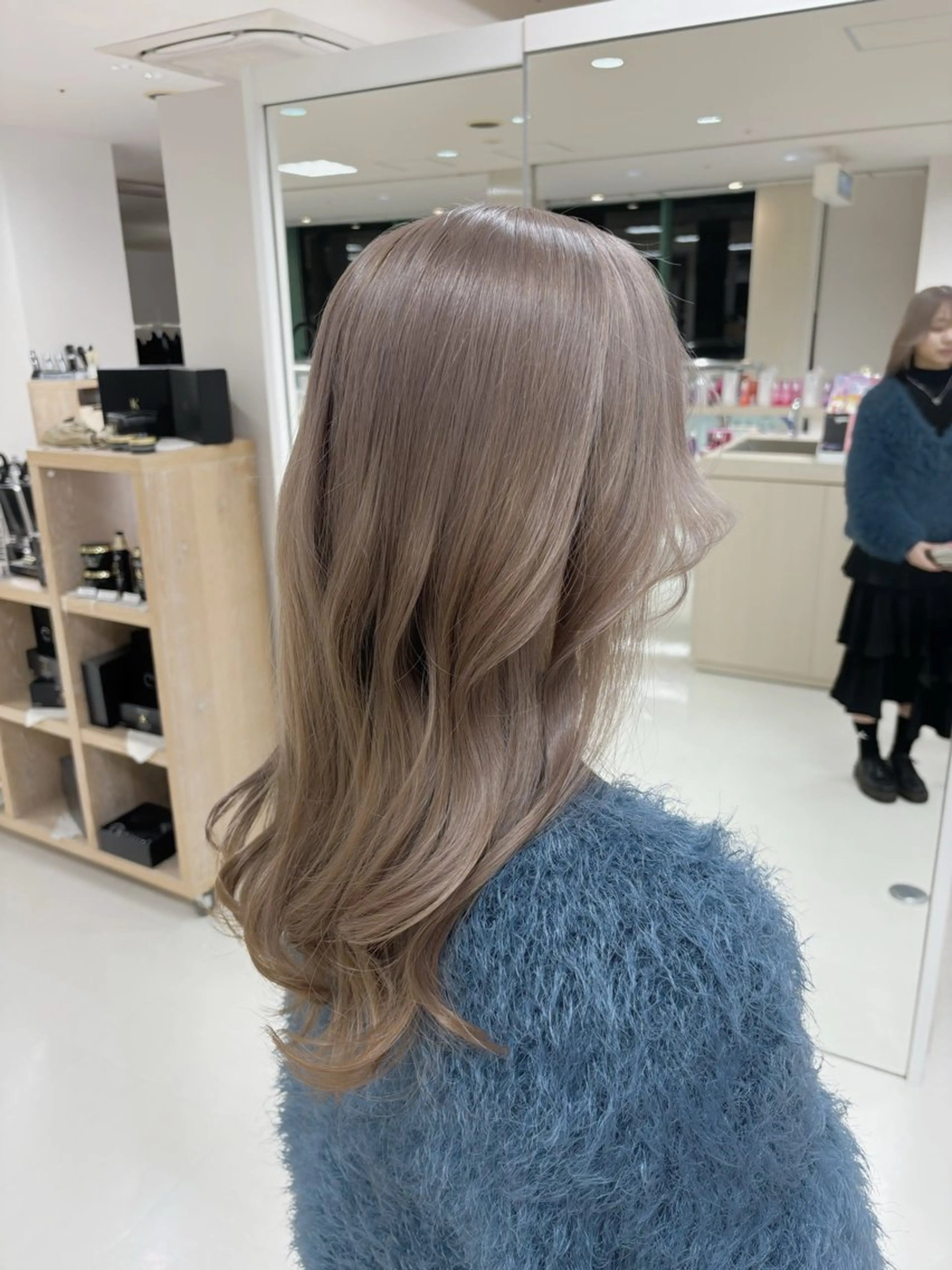 ロング ヘアカラー 推し活/韓国/ブリー チカラーminamiのヘアスタイル