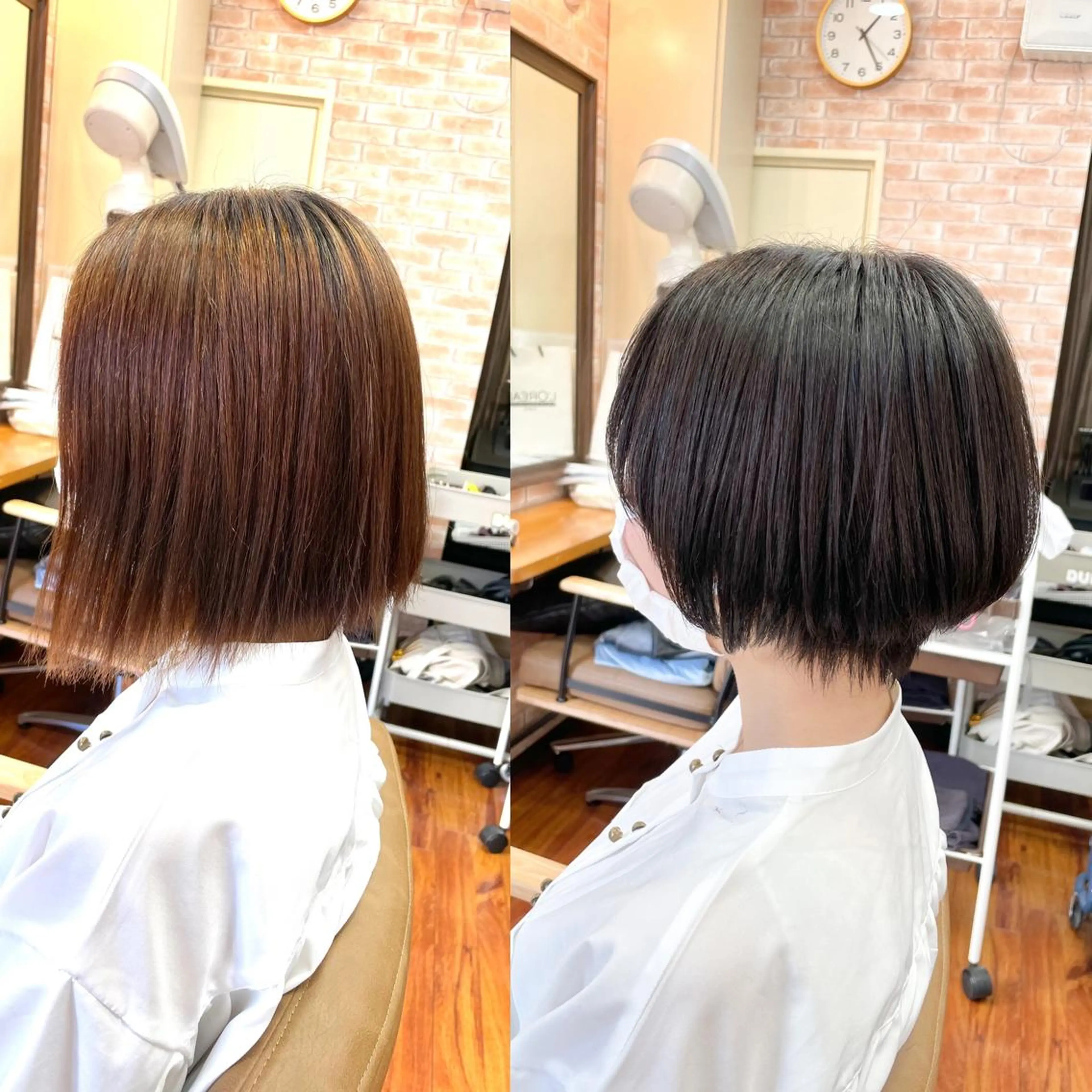 ショート ショートボブ ボブ ショートヘア カット ✨美髪矯正&ショート の小林✨のヘアスタイル