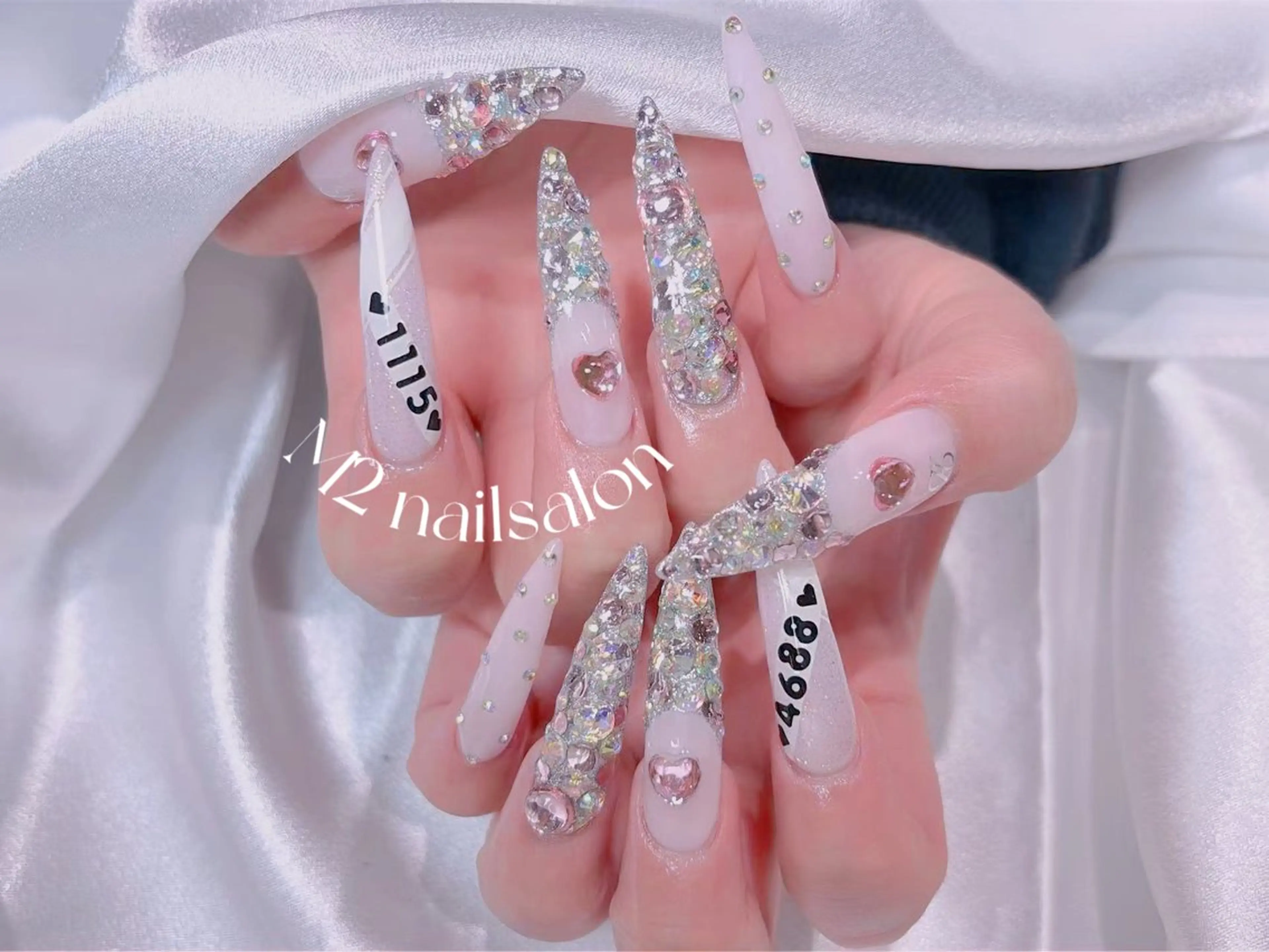 ネイル ハンドネイル 長さだし専門店 M2　rikaのネイルデザイン