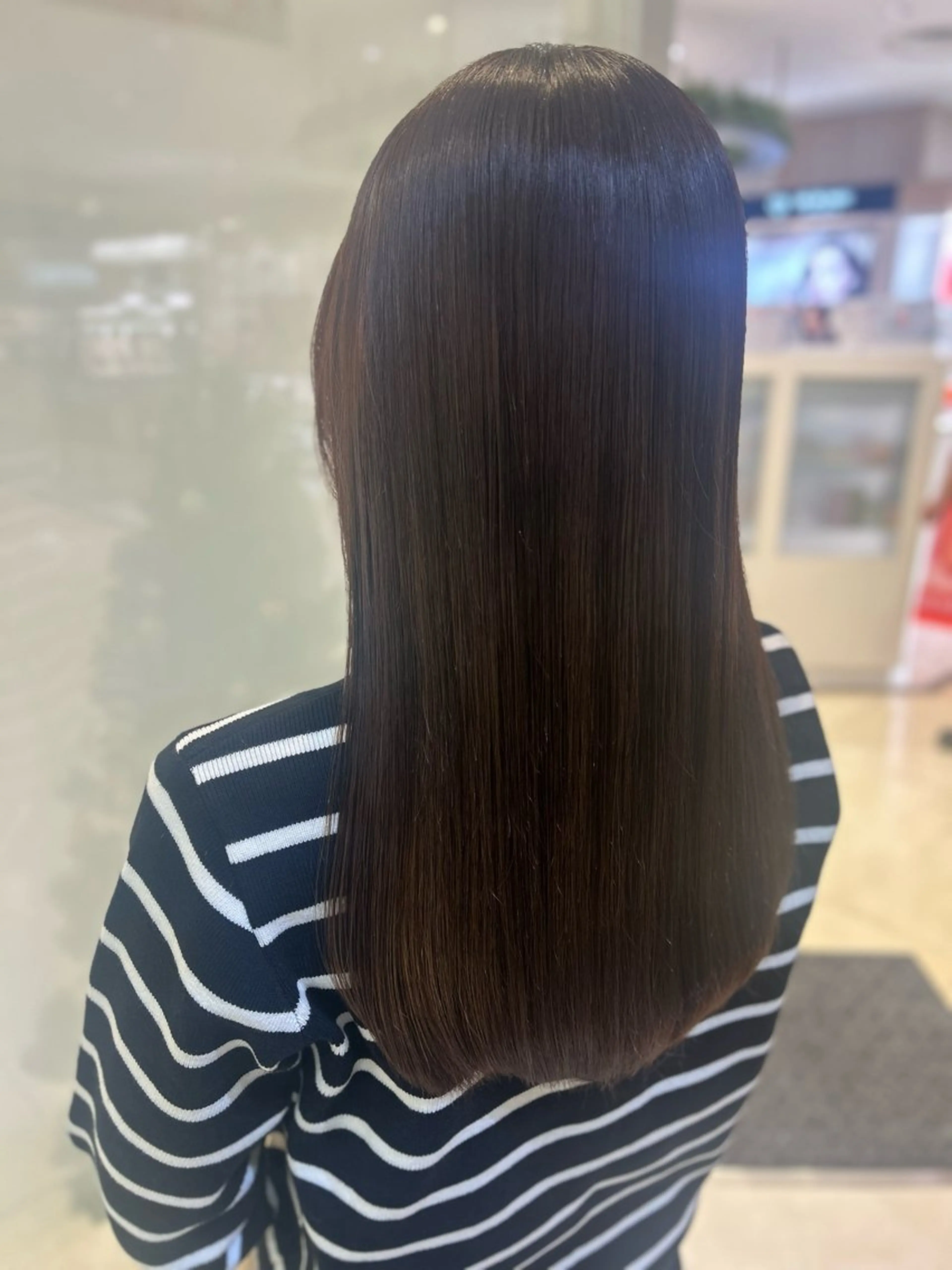 ロング カラー 艶質改善/縮毛矯正 ササキナツミのヘアスタイル