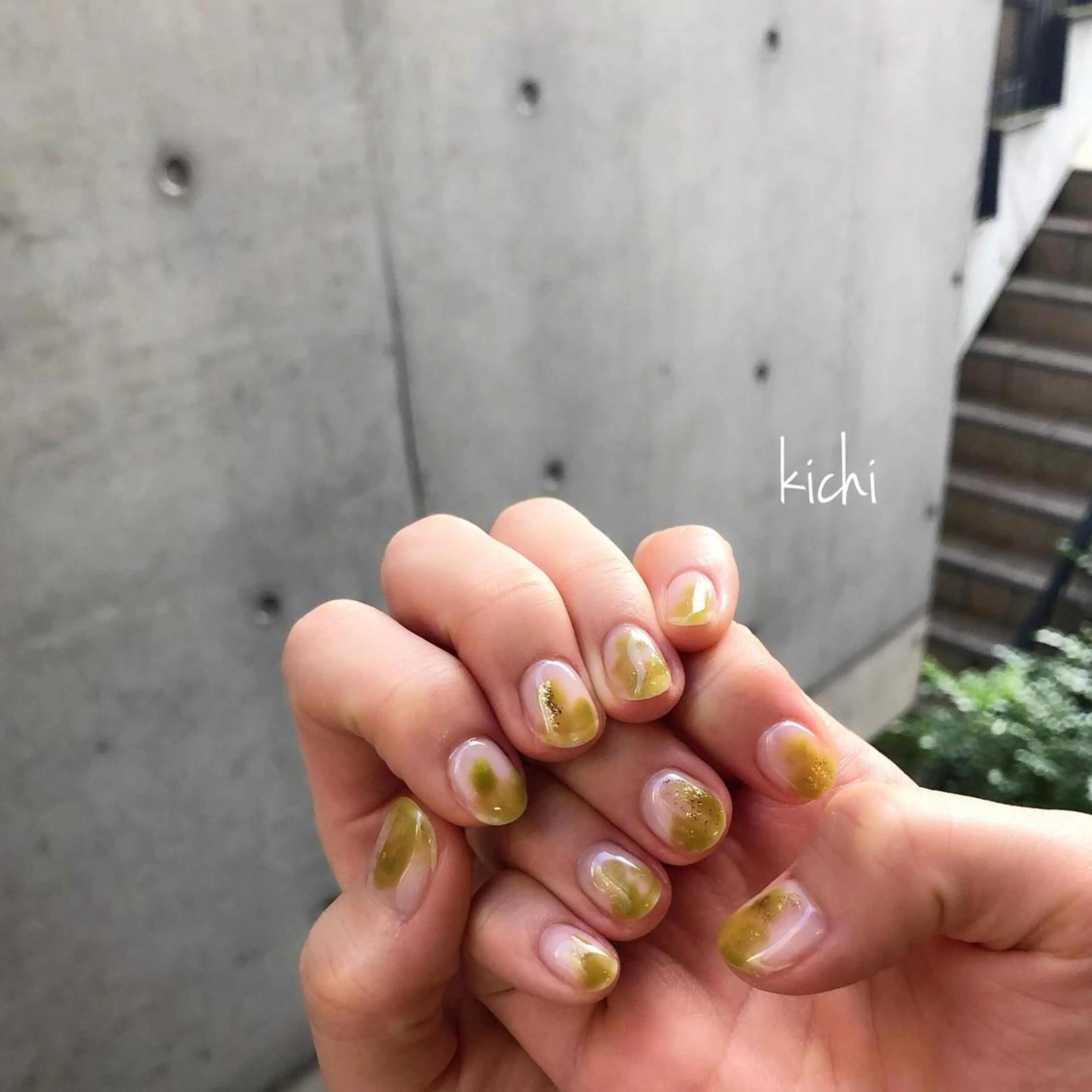 ネイル ハンドネイル フットネイル kichi･:* みじゅのネイルデザイン