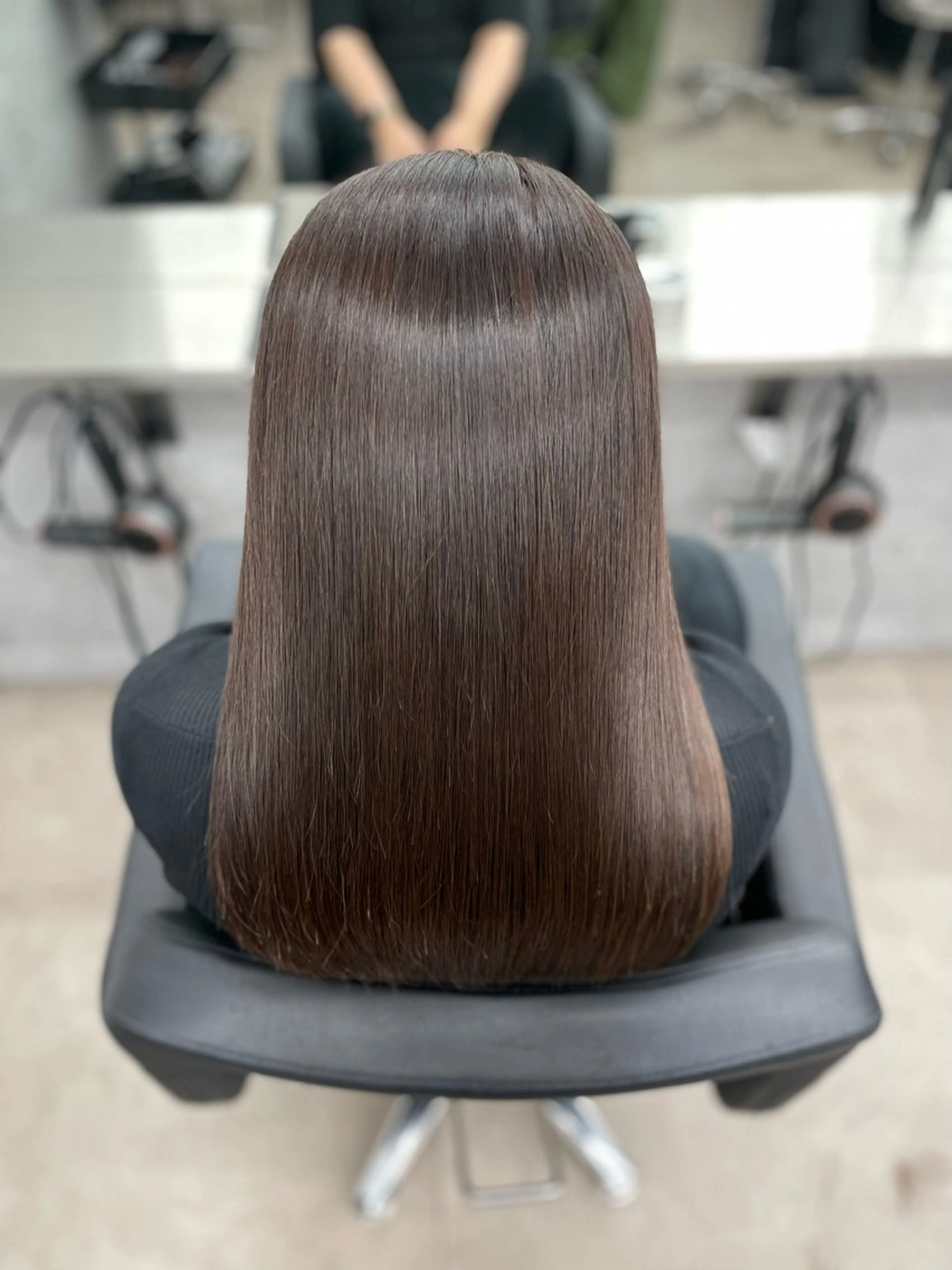 ロング カット ヘアカラー トリートメント 🦄髪質改善トリー トメント🦄イリスのヘアスタイル