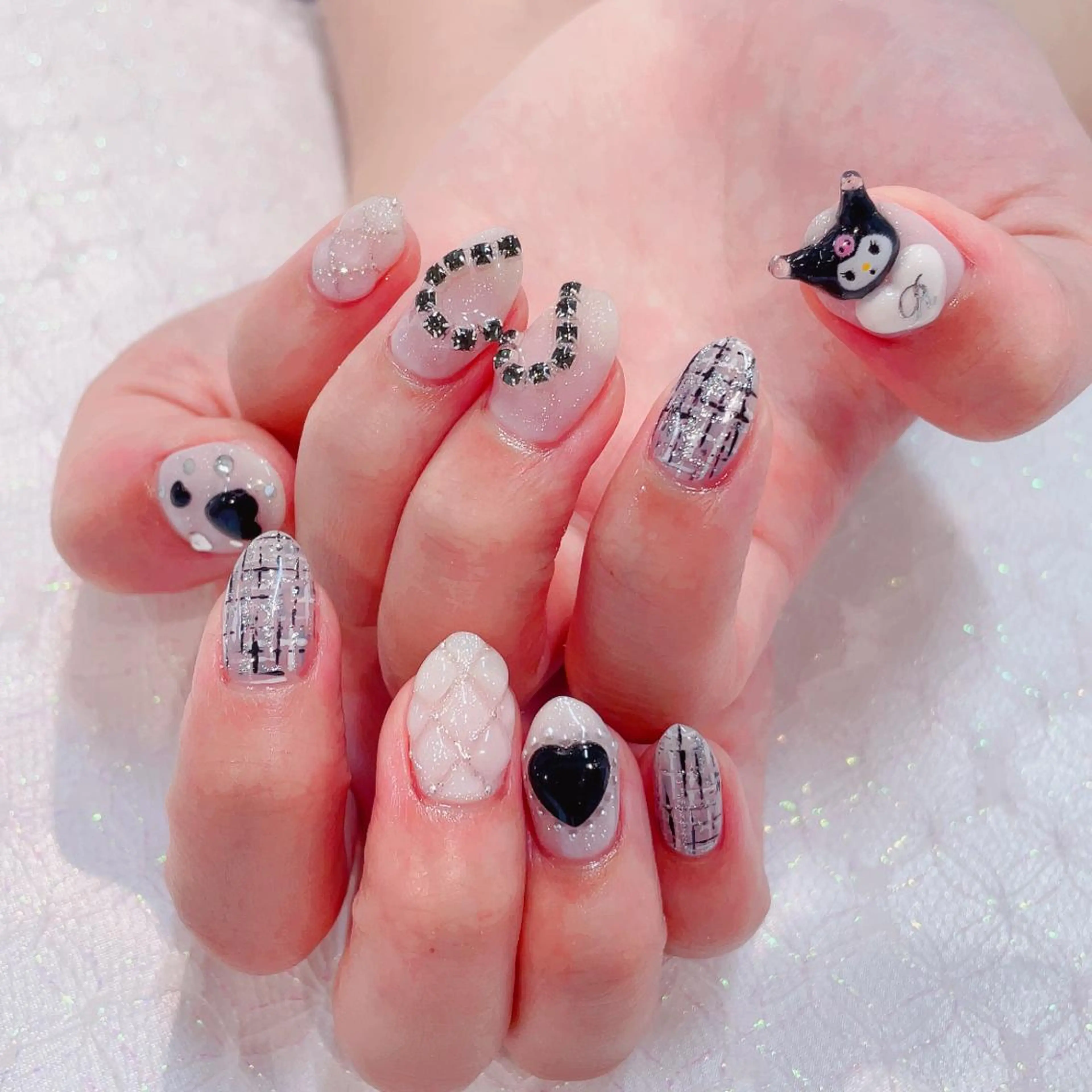 ミディアム ネイル cho nailのネイルデザイン