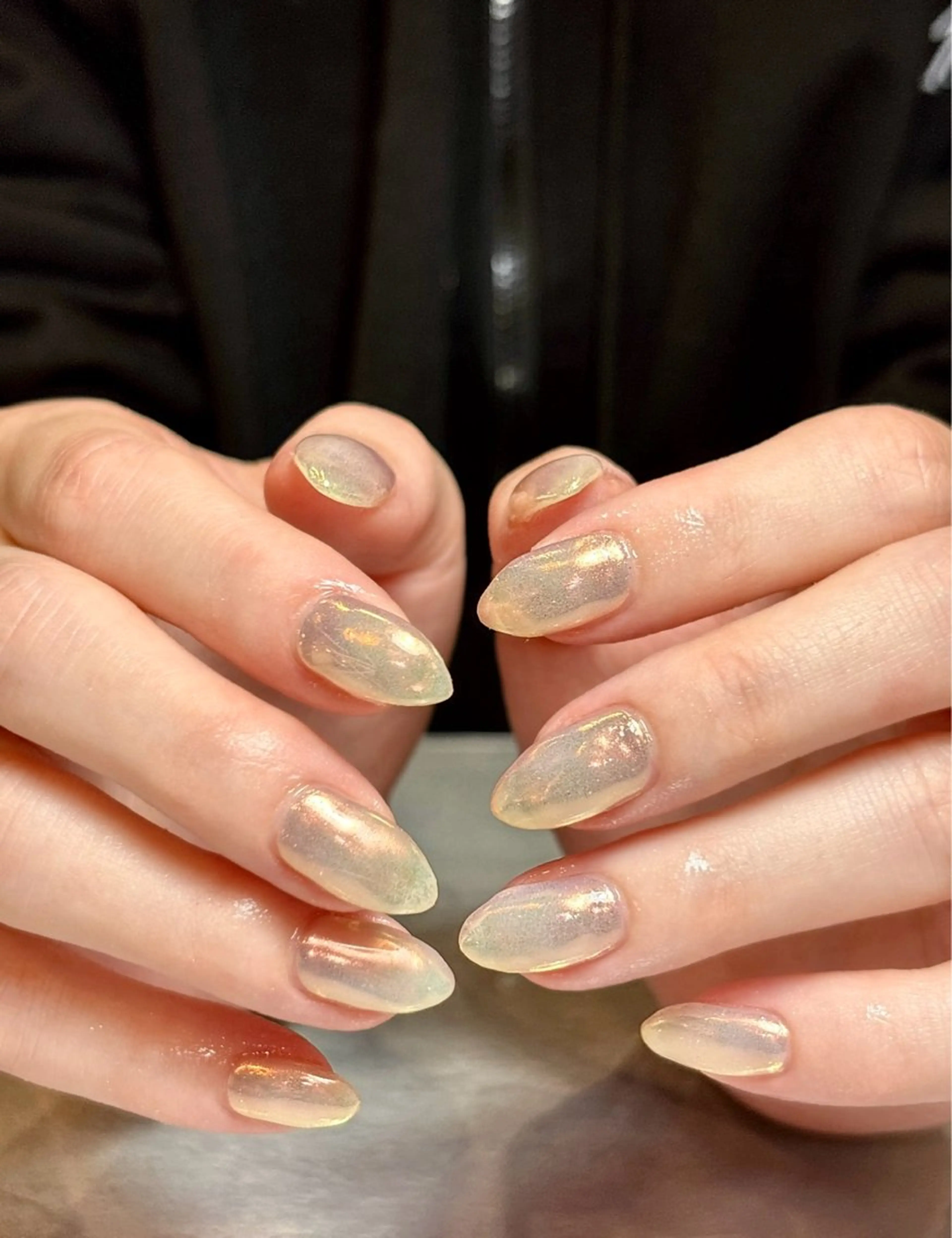 ネイル ミラーネイル 冬ネイル クリスマス 鈴木 誉のネイルデザイン