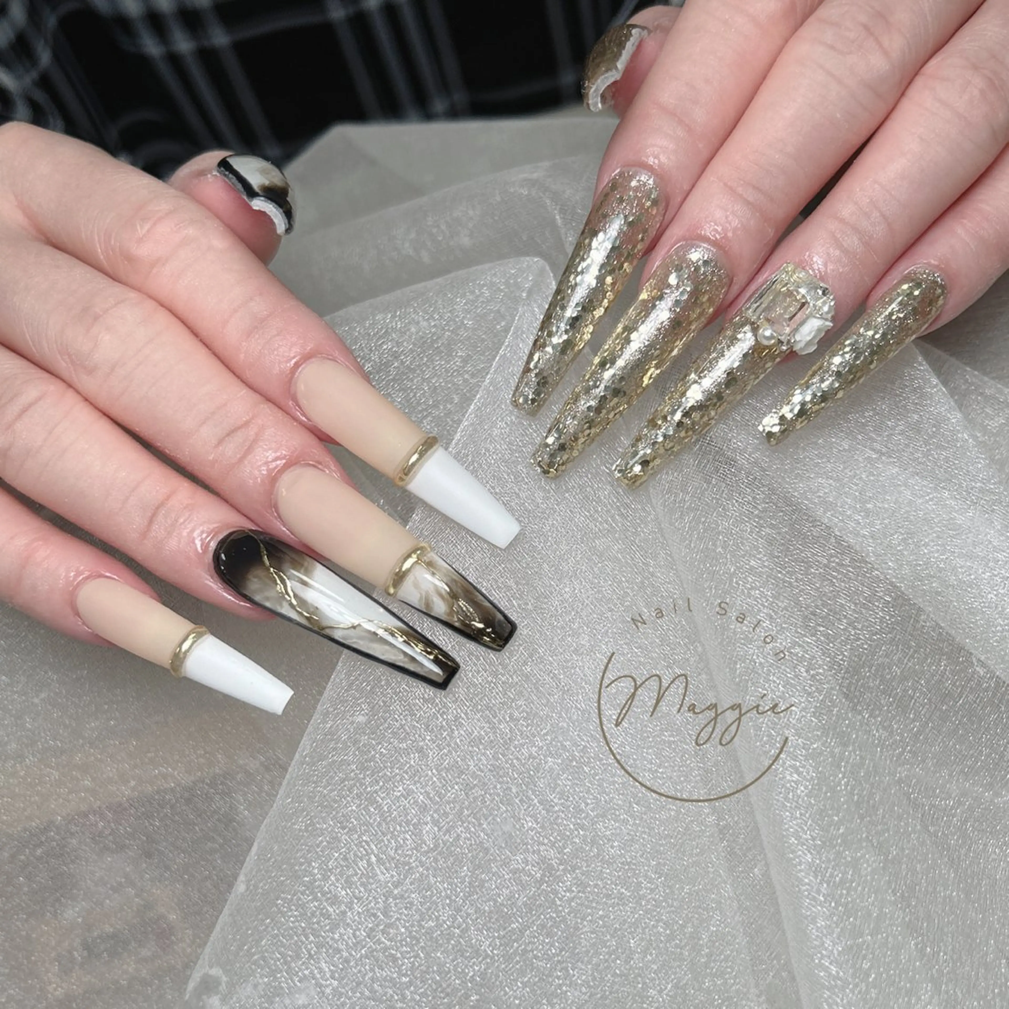 ネイル ハンドネイル Maggie Nail🦩のネイルデザイン