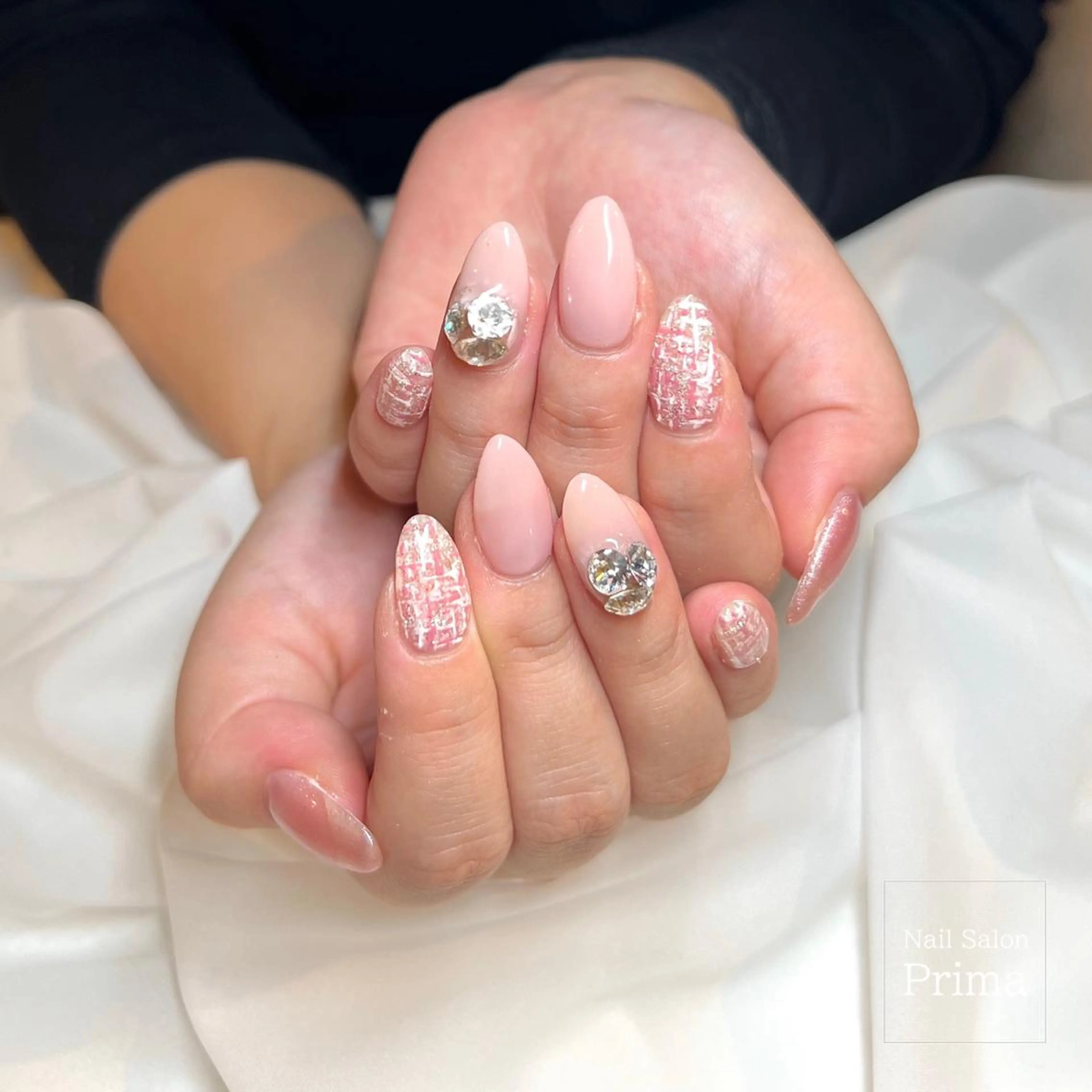 セミロング ネイル SalonPrima Nail & Eyeのネイルデザイン
