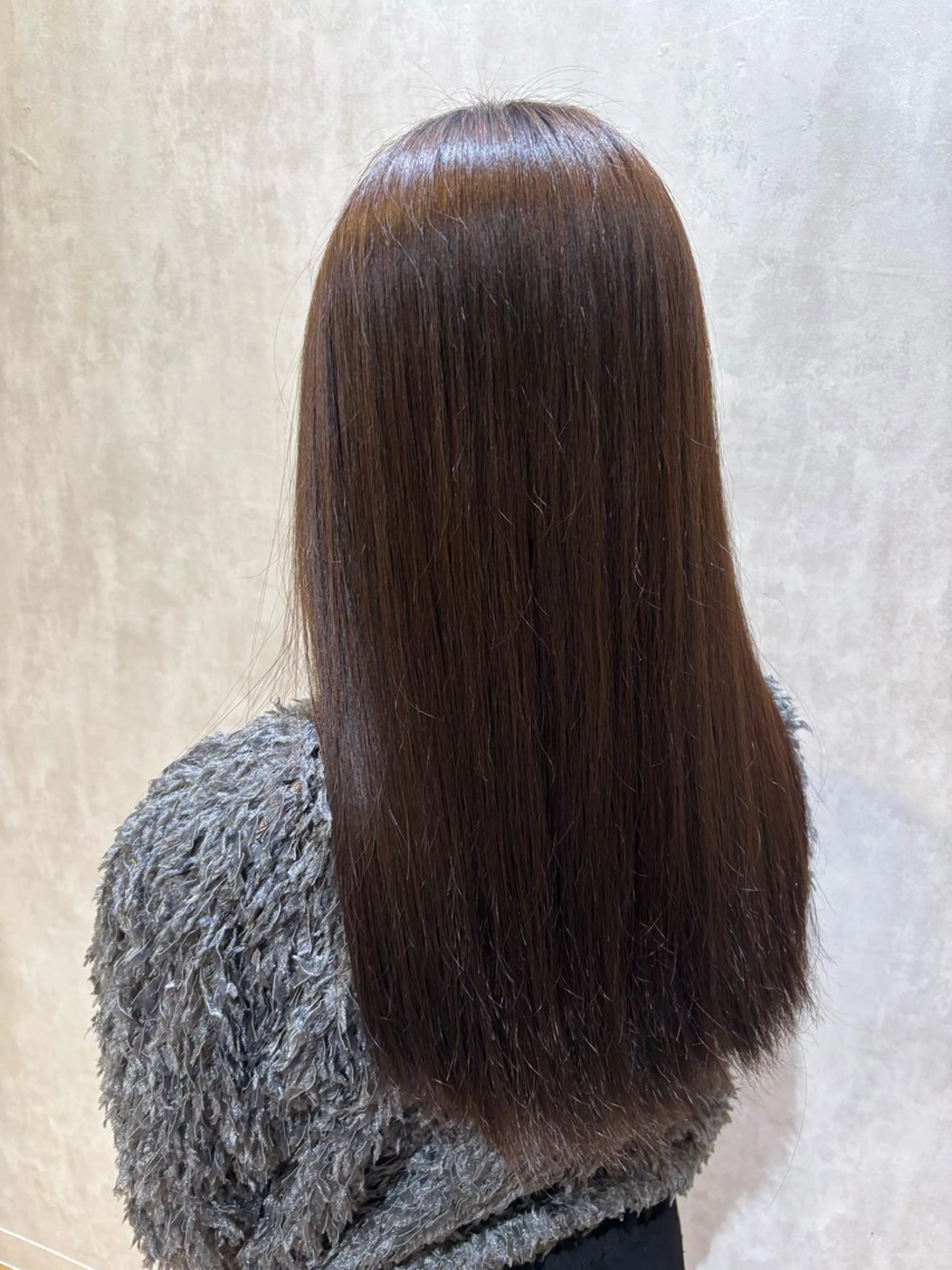 ロング カラー 透明感カラー トリートメント トリートメント 山口 恋のヘアスタイル