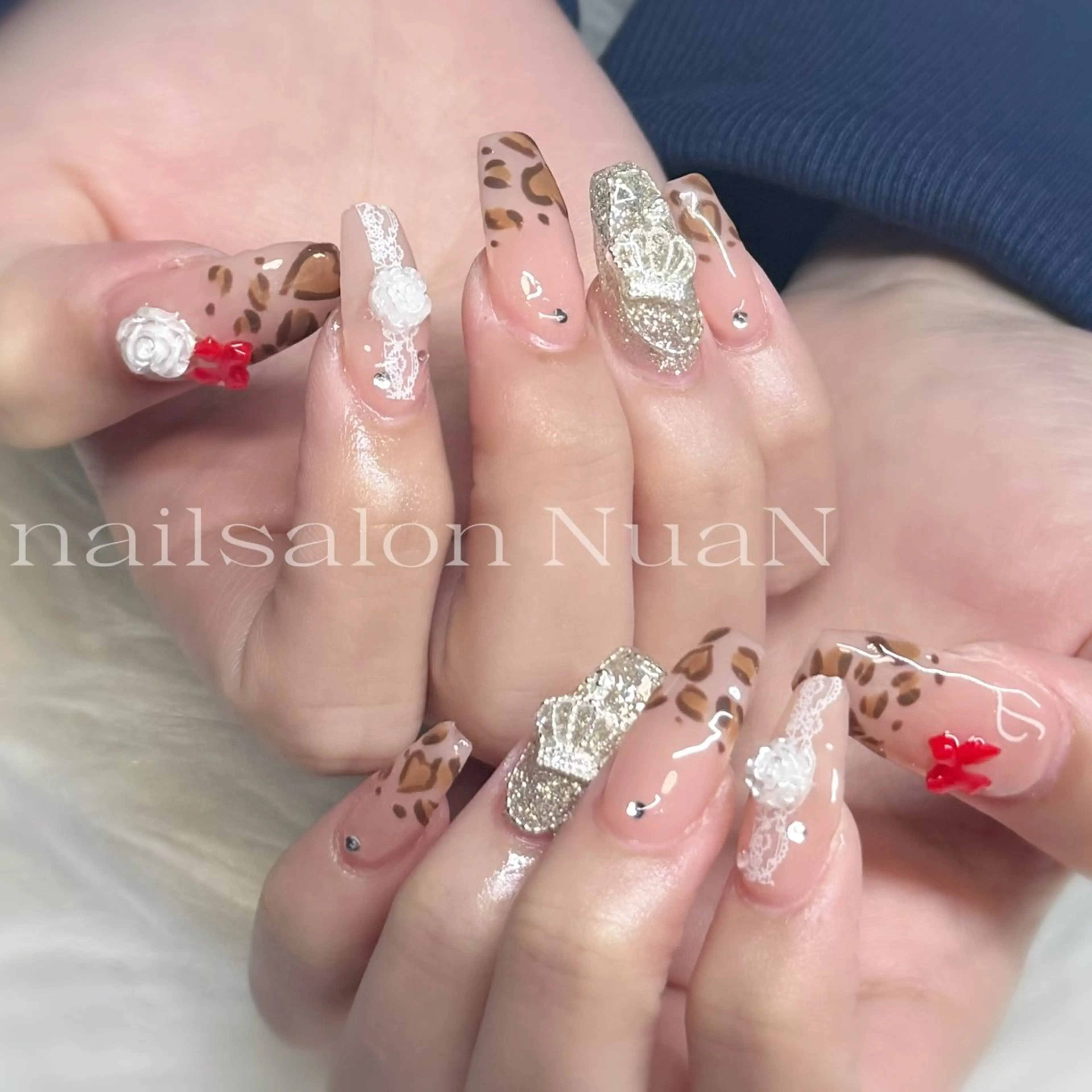 ネイル NuaN 名城線黒川駅徒歩3分のネイルデザイン