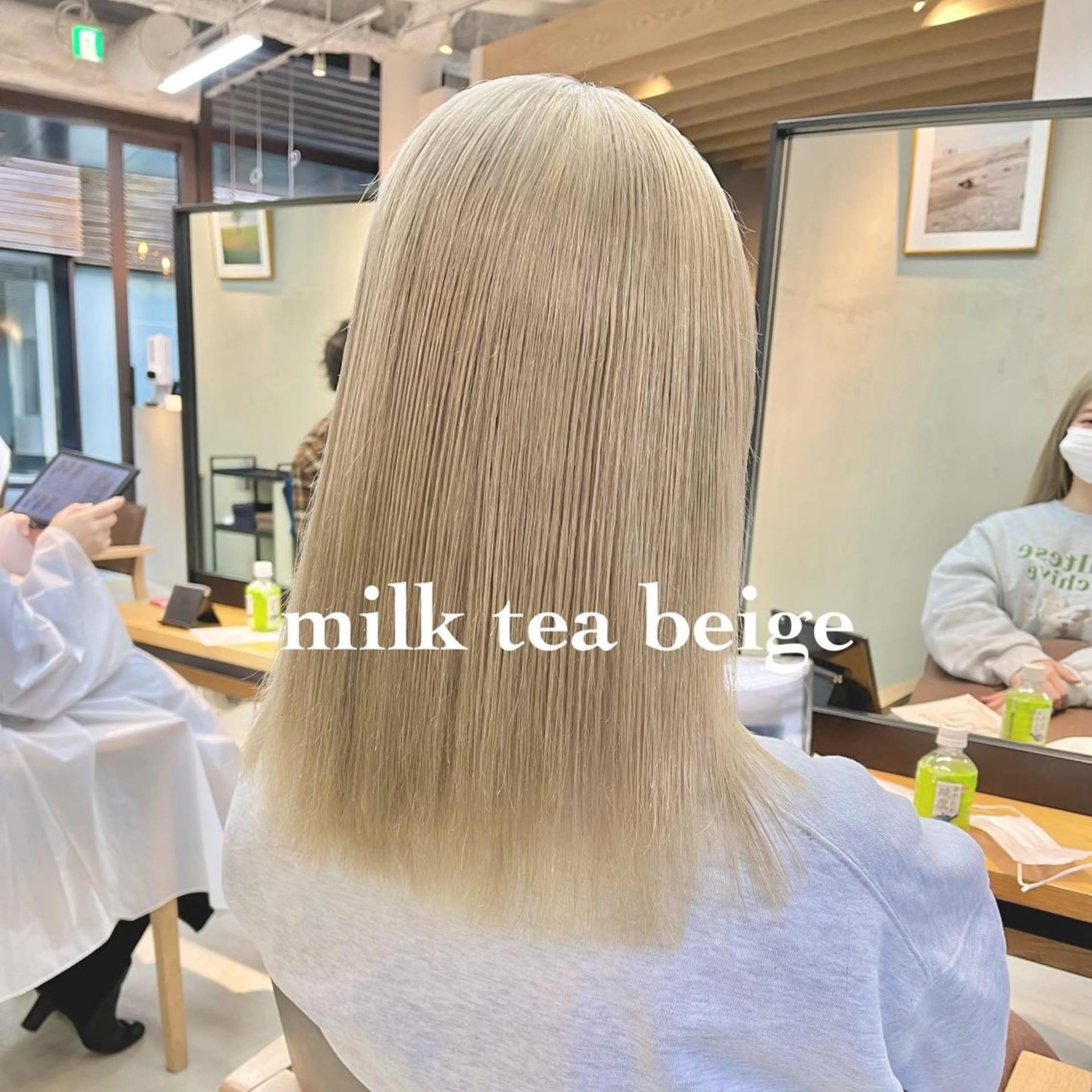 ロング カラー ブリーチ mee.urawa所属・似合わせショート×透 明感/やじまたかしのヘアスタイル