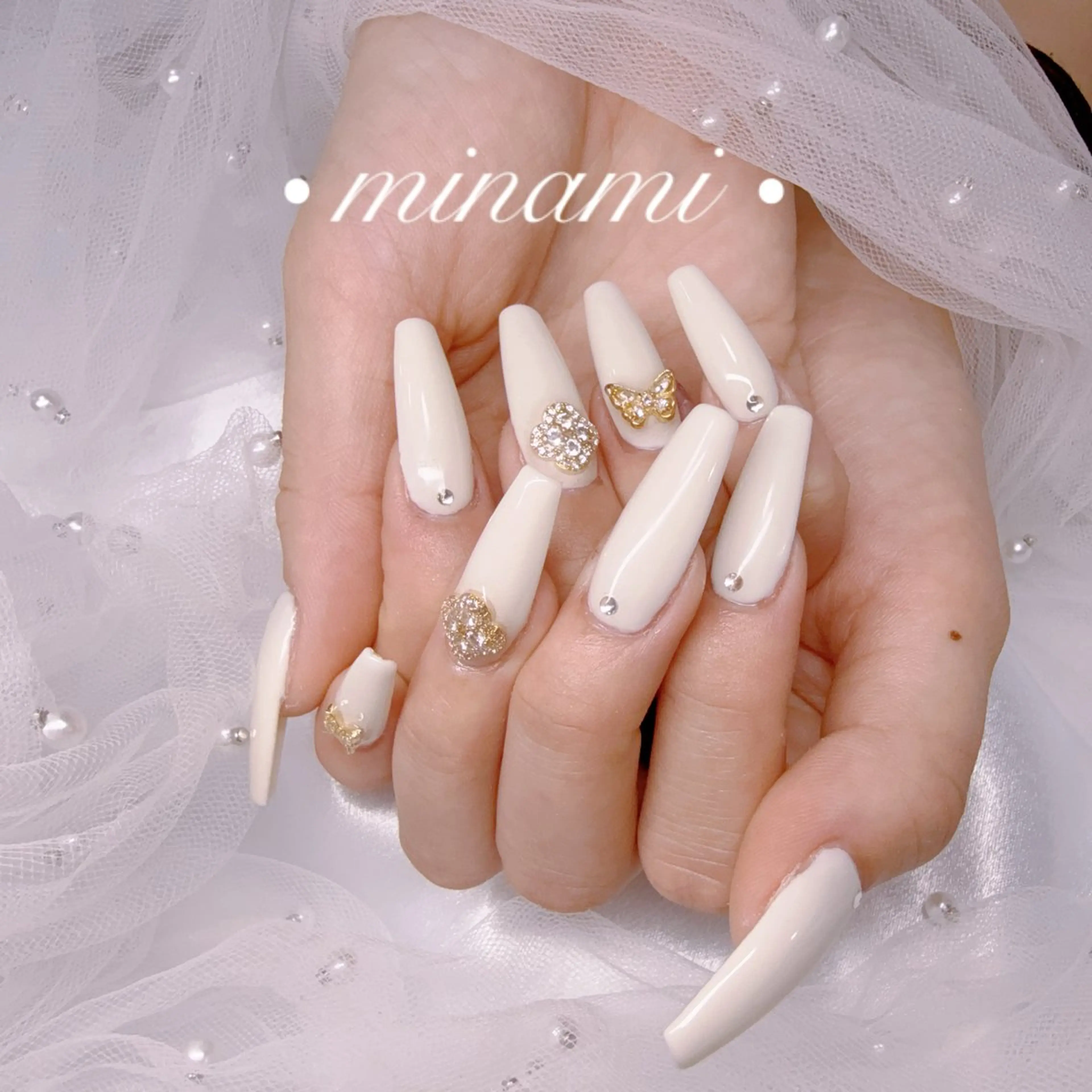 ネイル ハンドネイル 長さだし専門Minami所属・MN Nail salonのネイルデザイン