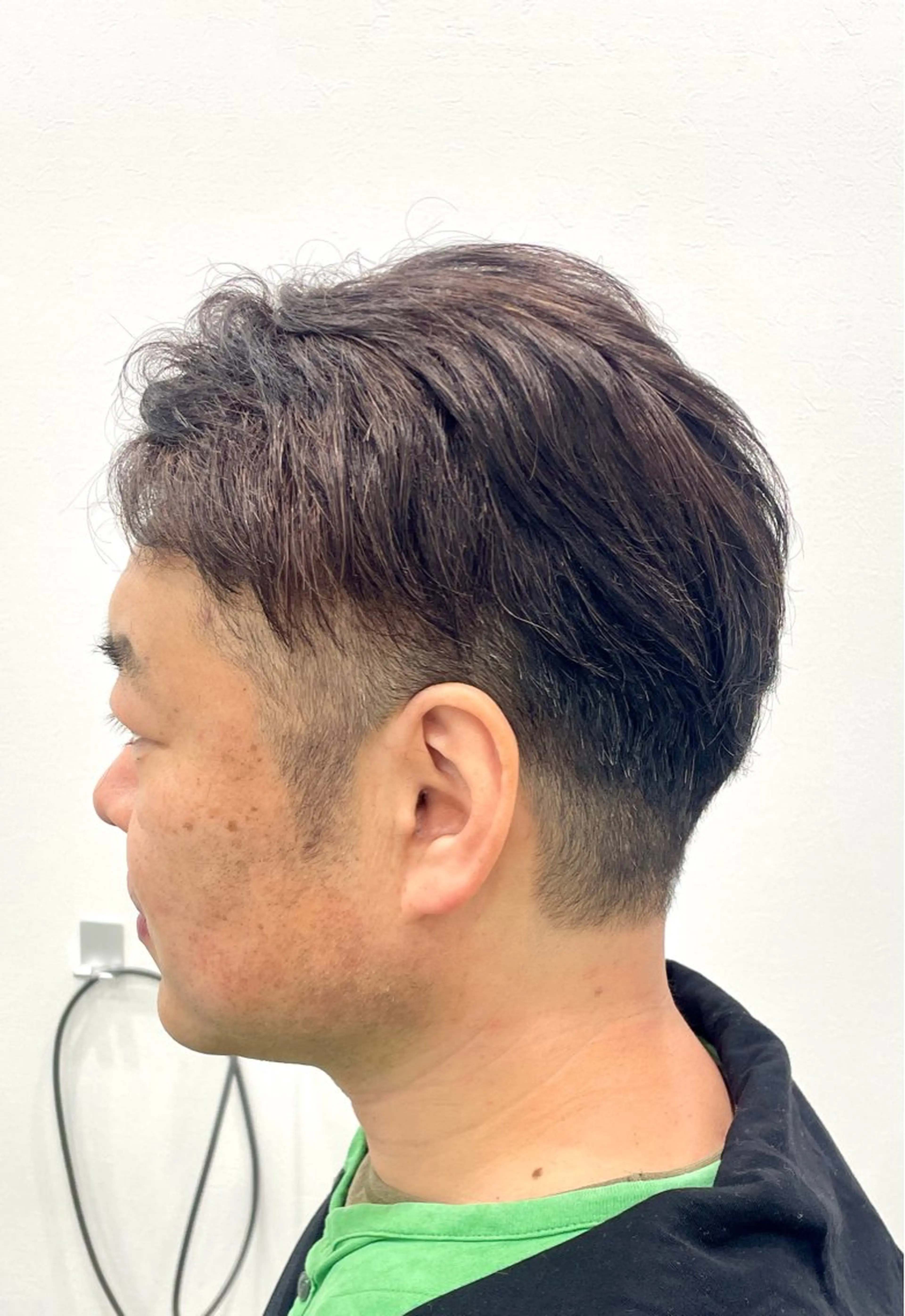 ショート メンズ メンズブリーチ メンズ韓国風 ボブ 韓国風ヘア レイヤーカット カット 💝似合わせカット& カラーＵｒｕｎａ💝のヘアスタイル