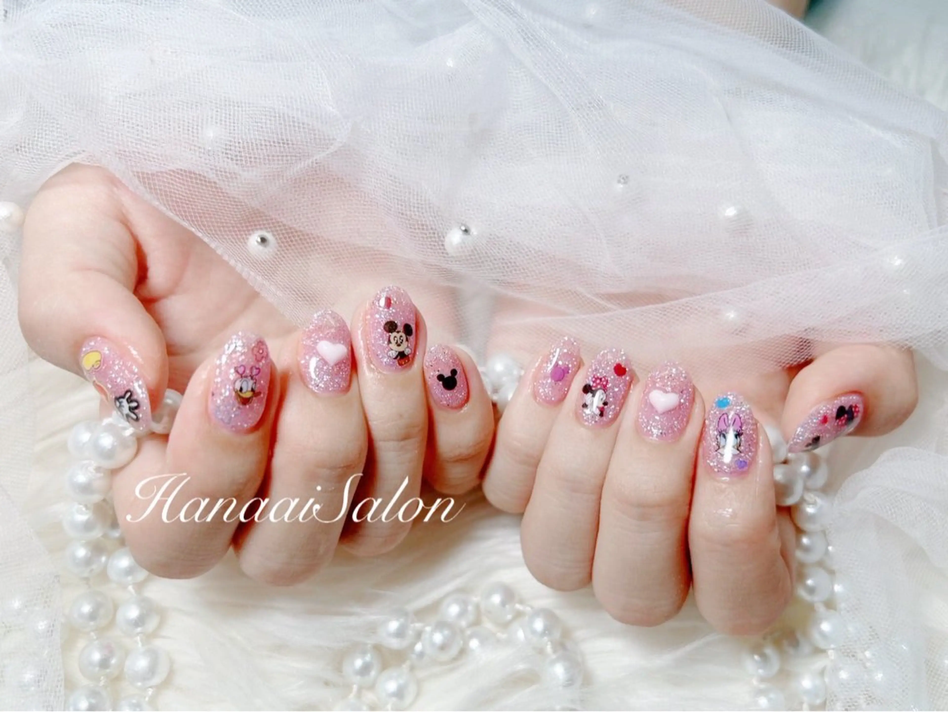 ネイル ハンドネイル Hanaai Salon みやのネイルデザイン