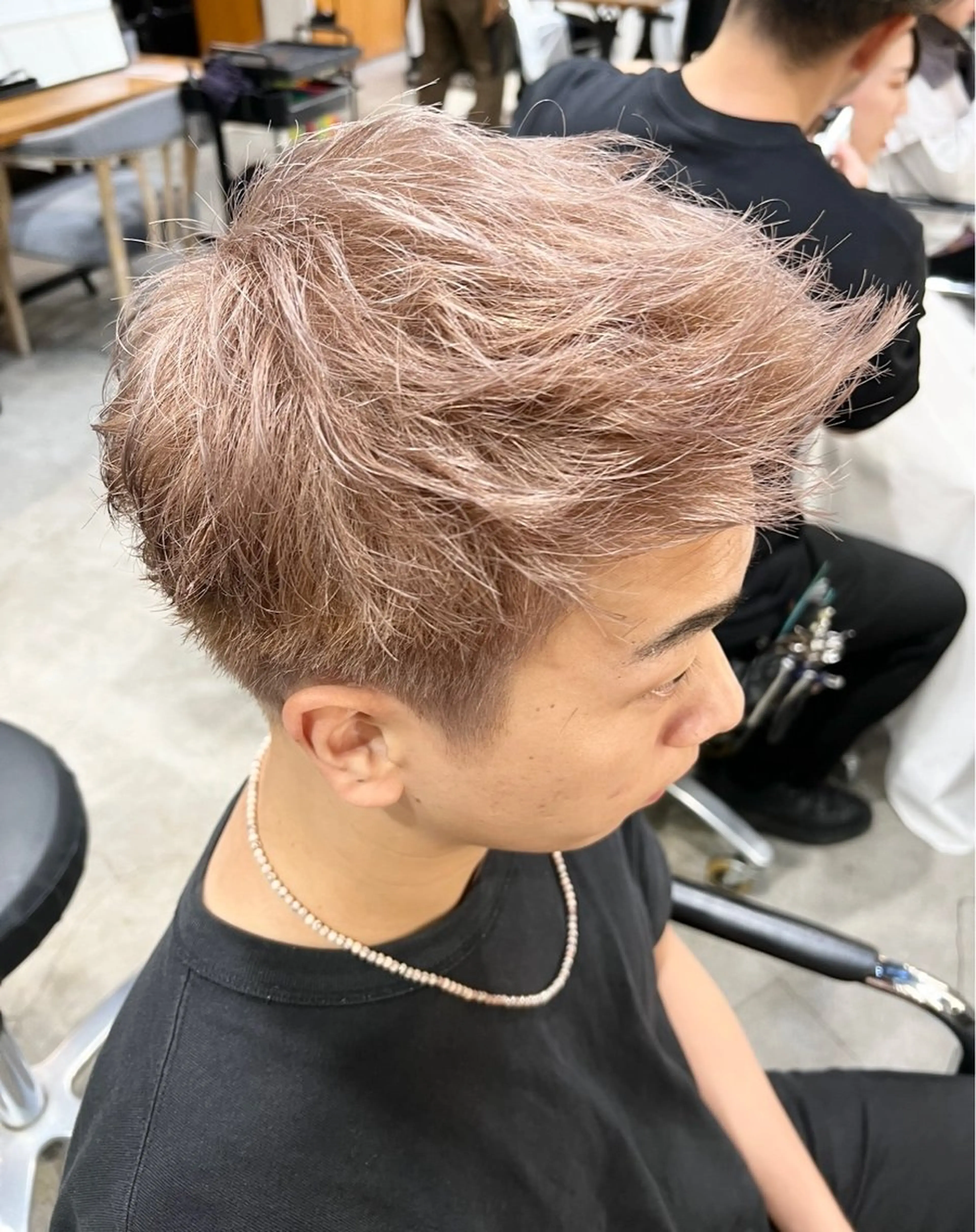 カラー メンズ メンズブリーチ ブリーチ ヘアカラー GO TODAY 原宿本店所属・🎁再現性を大事に /DAIKIのヘアスタイル