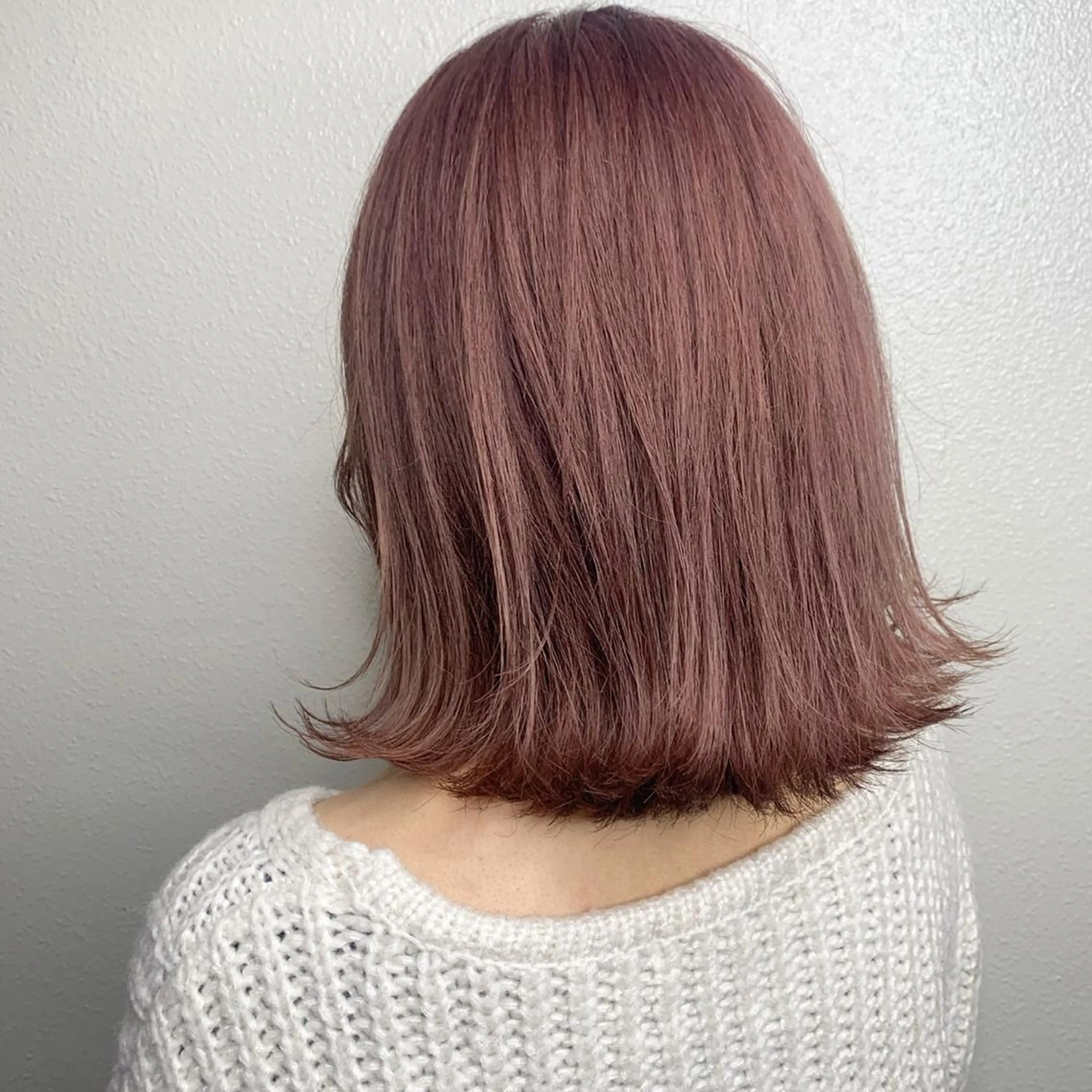 ミディアム カラー パーマ ヘアアレンジ メンズ 女性専用サロン梅田 髪質改善カラーakiのヘアスタイル