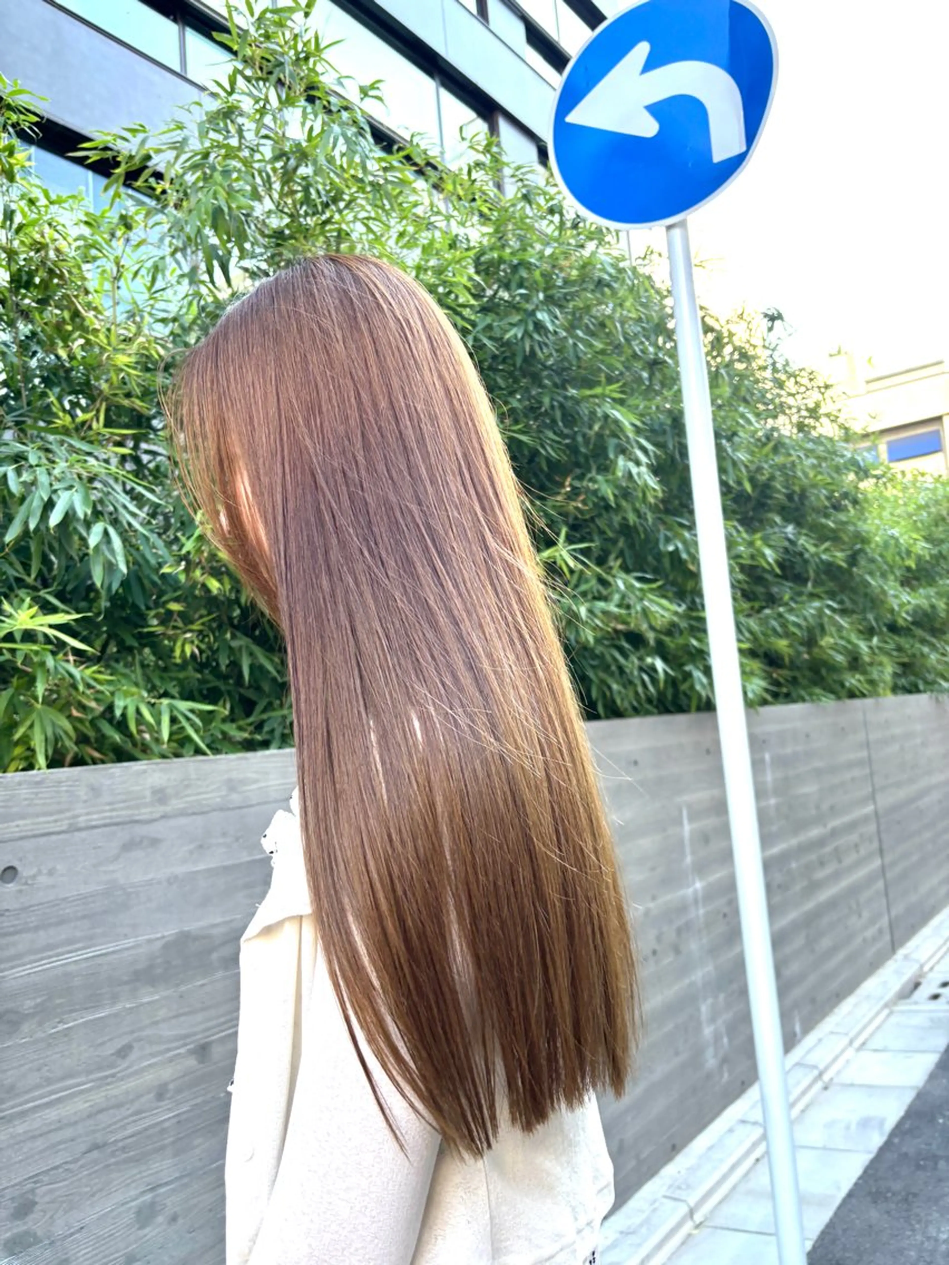 ロング カット ヘアカラー トリートメント KINI所属・HIYOSHI　✂︎ 艶髪職人のヘアスタイル