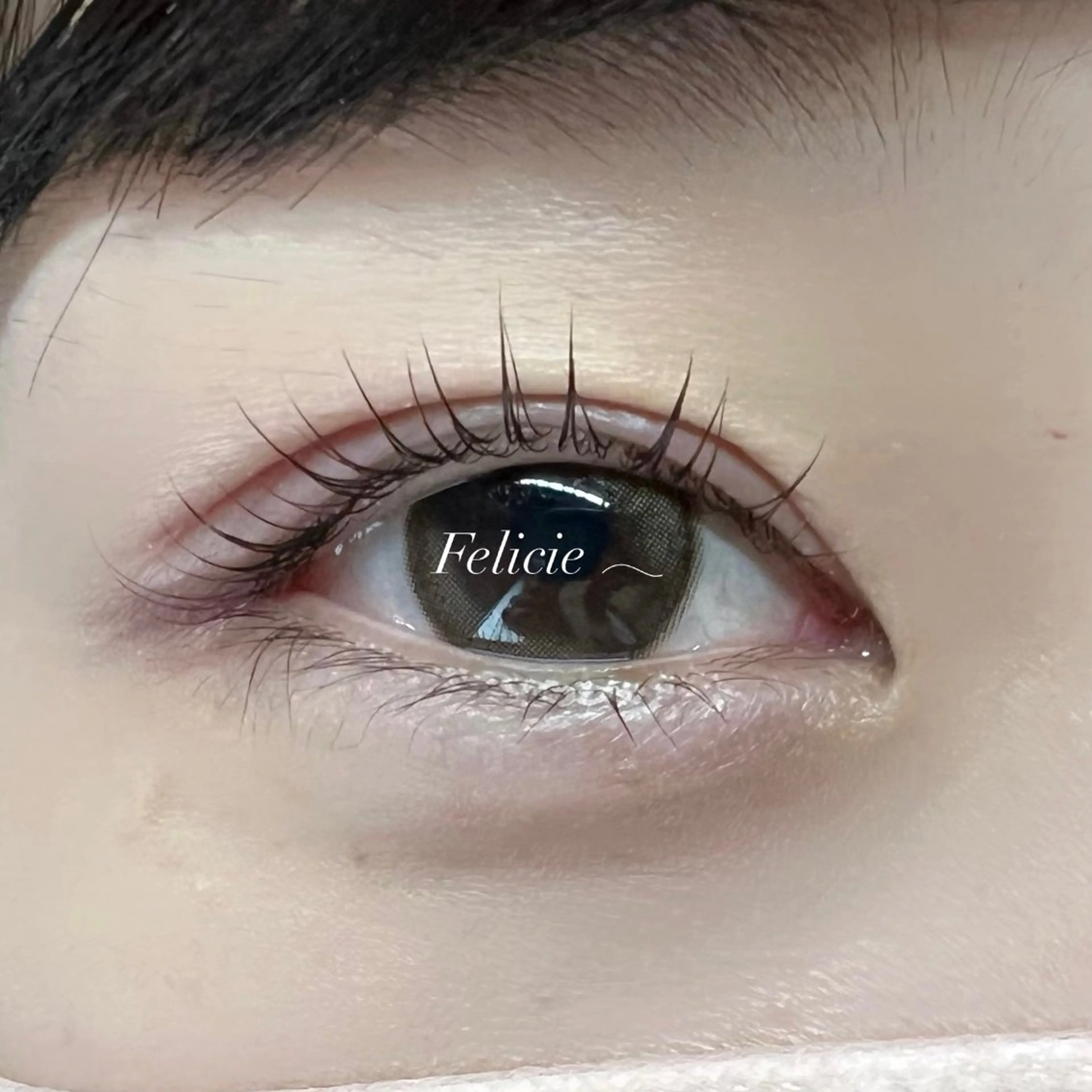 マツエク・マツパ 一重×まつ毛パーマ マツパ Felicie＊ Sayakaのマツエク・マツパデザイン