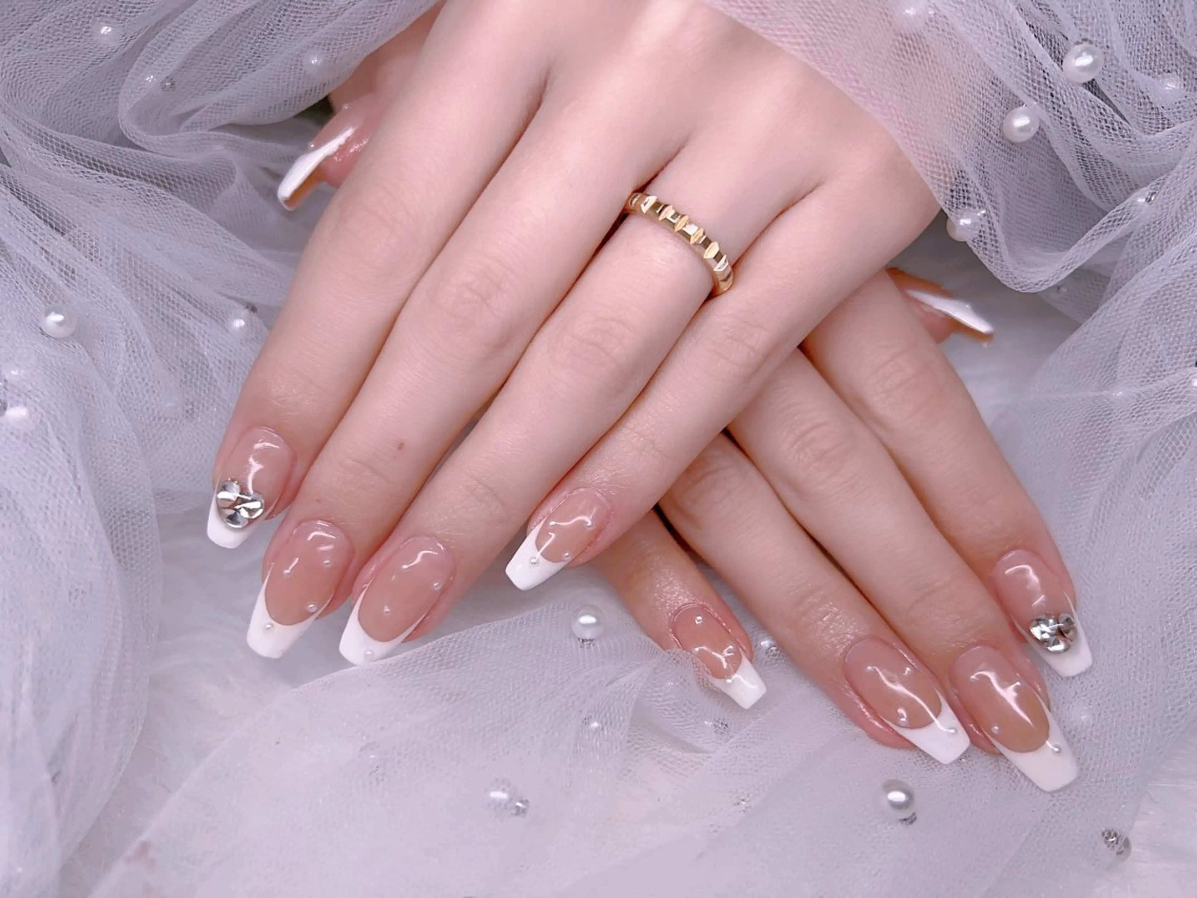 ネイル ハンドネイル 長さだし専門Minami所属・MN Nail salonのネイルデザイン