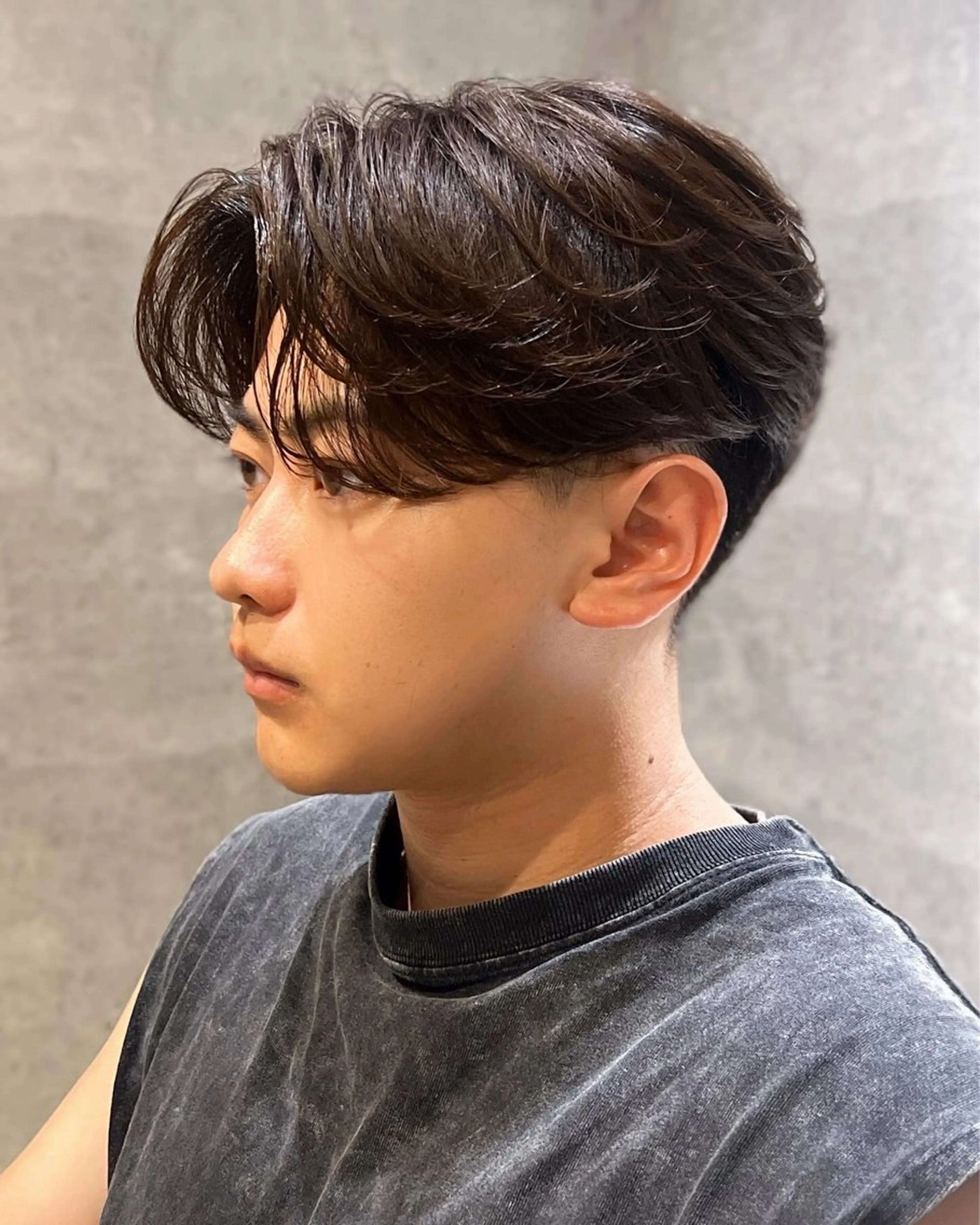⭐️モデル限定⭐️メンズ限定⭐️《艶カラー➕トリートメント➕カット》ブリーチされてる方も可能の写真
