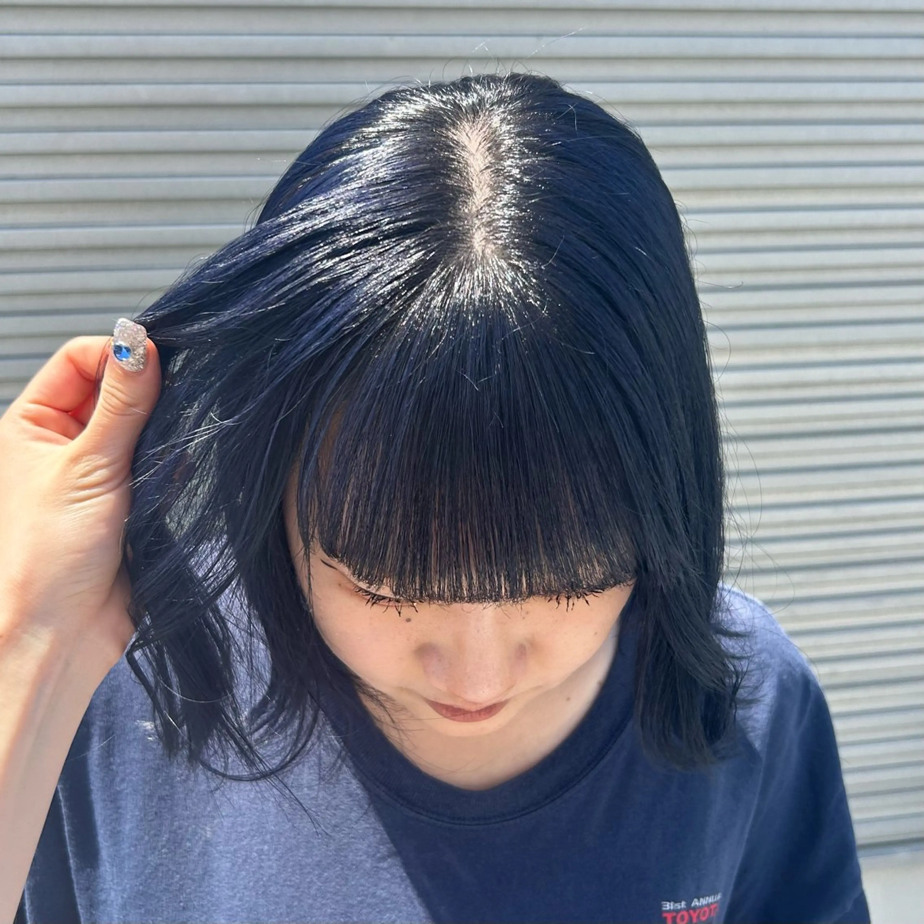 ミディアム カラー 💙ルル💙 ハイトーン/レイヤーのヘアスタイル