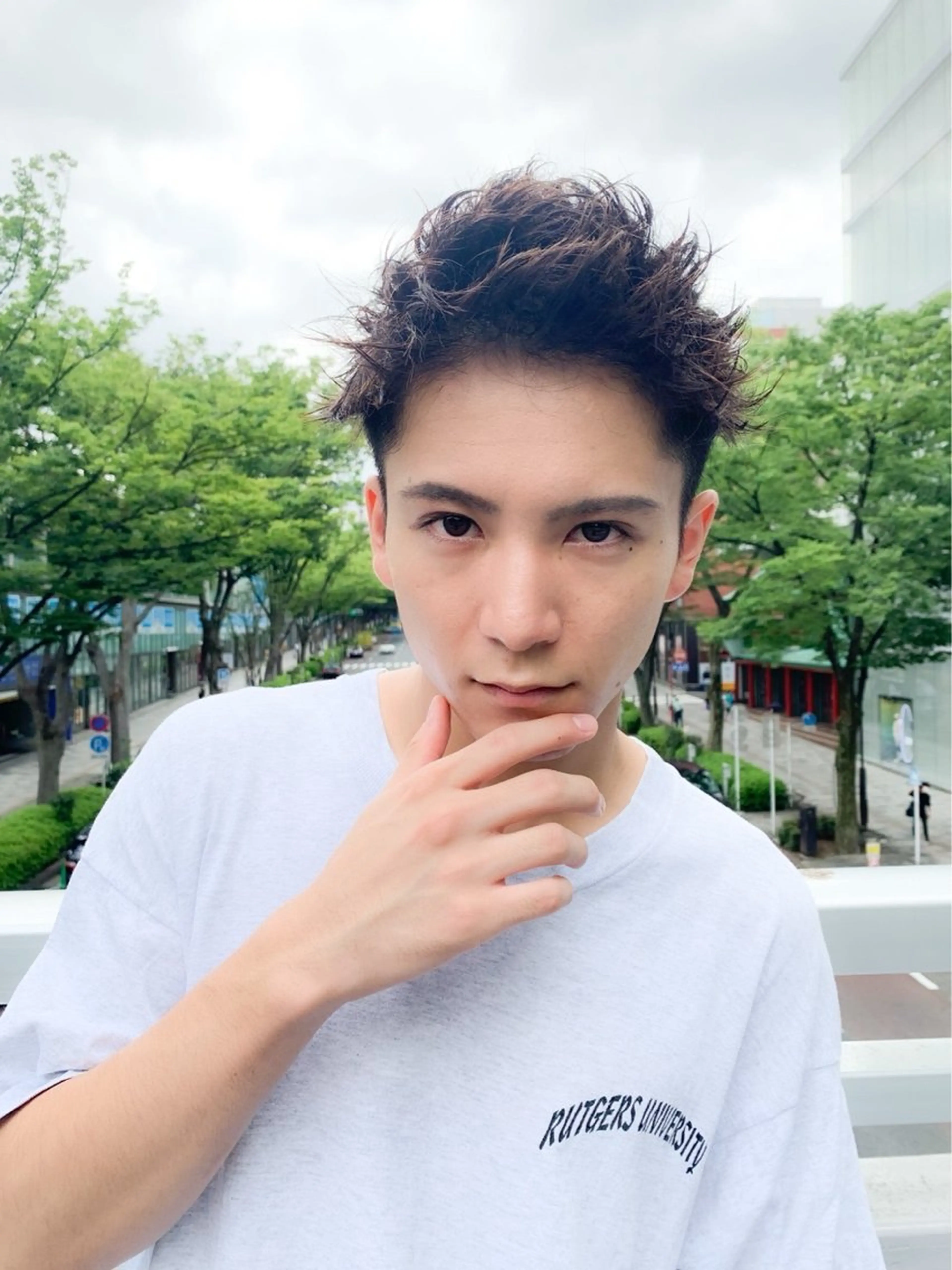 メンズ カット 韓国パーマ特化 🇰🇷yutoのヘアスタイル