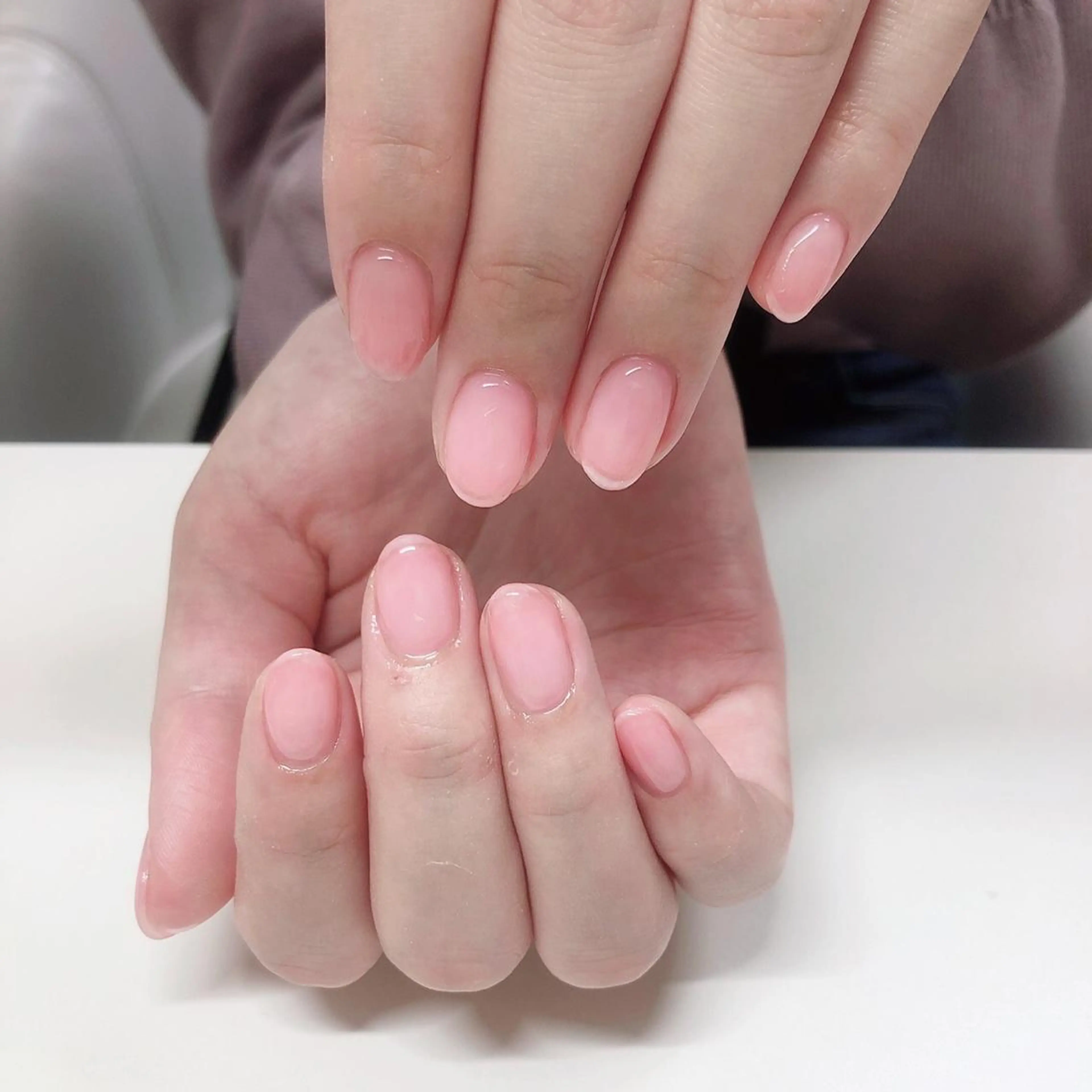 ネイル フットネイル グリーン オフィスネイル ワンカラーネイル Lily Roseスタッフ一同のマツエク・マツパデザイン