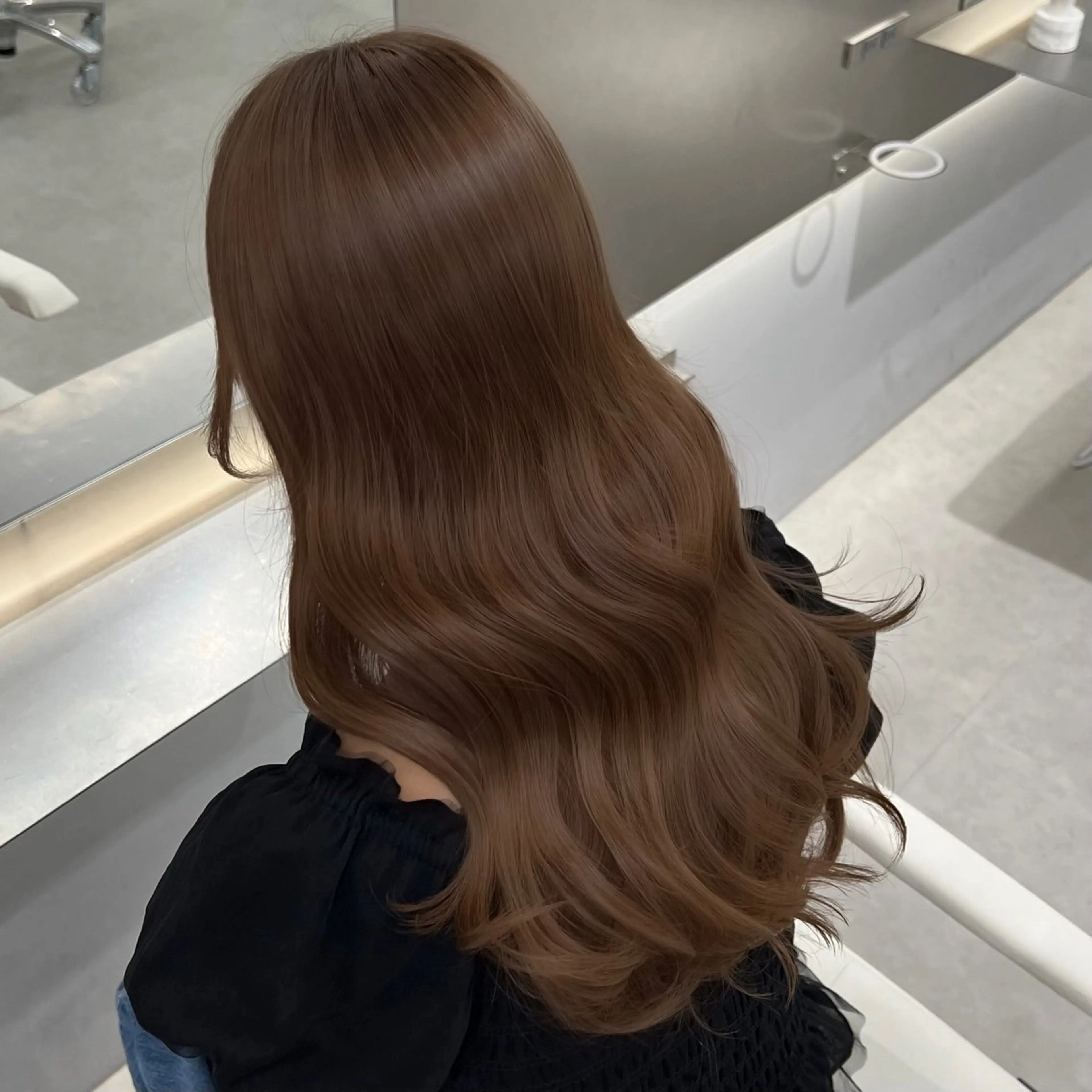 ロング ヘアカラー 美容室lei miu所属・ゆみ／ lei miuのヘアスタイル