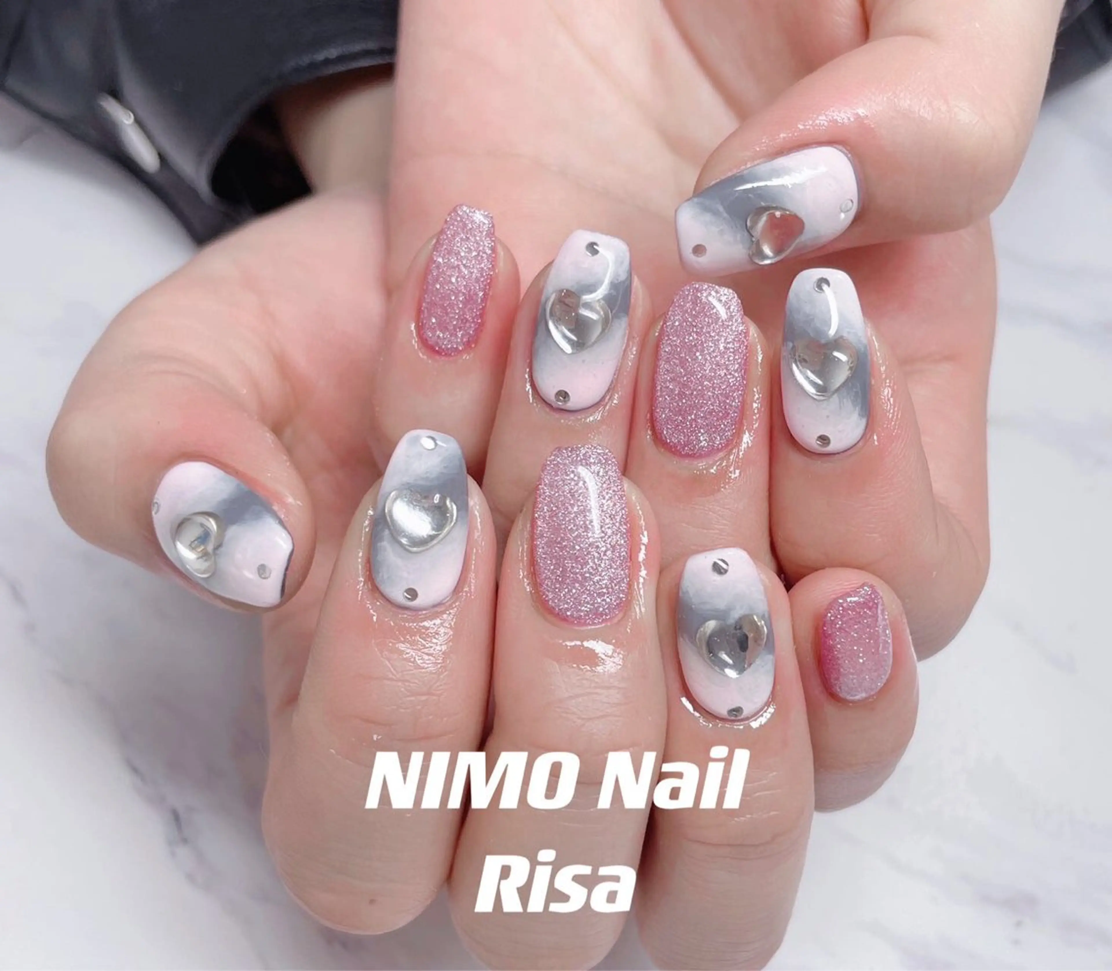 ネイル ハンドネイル RI SA☀️ リサのネイルデザイン