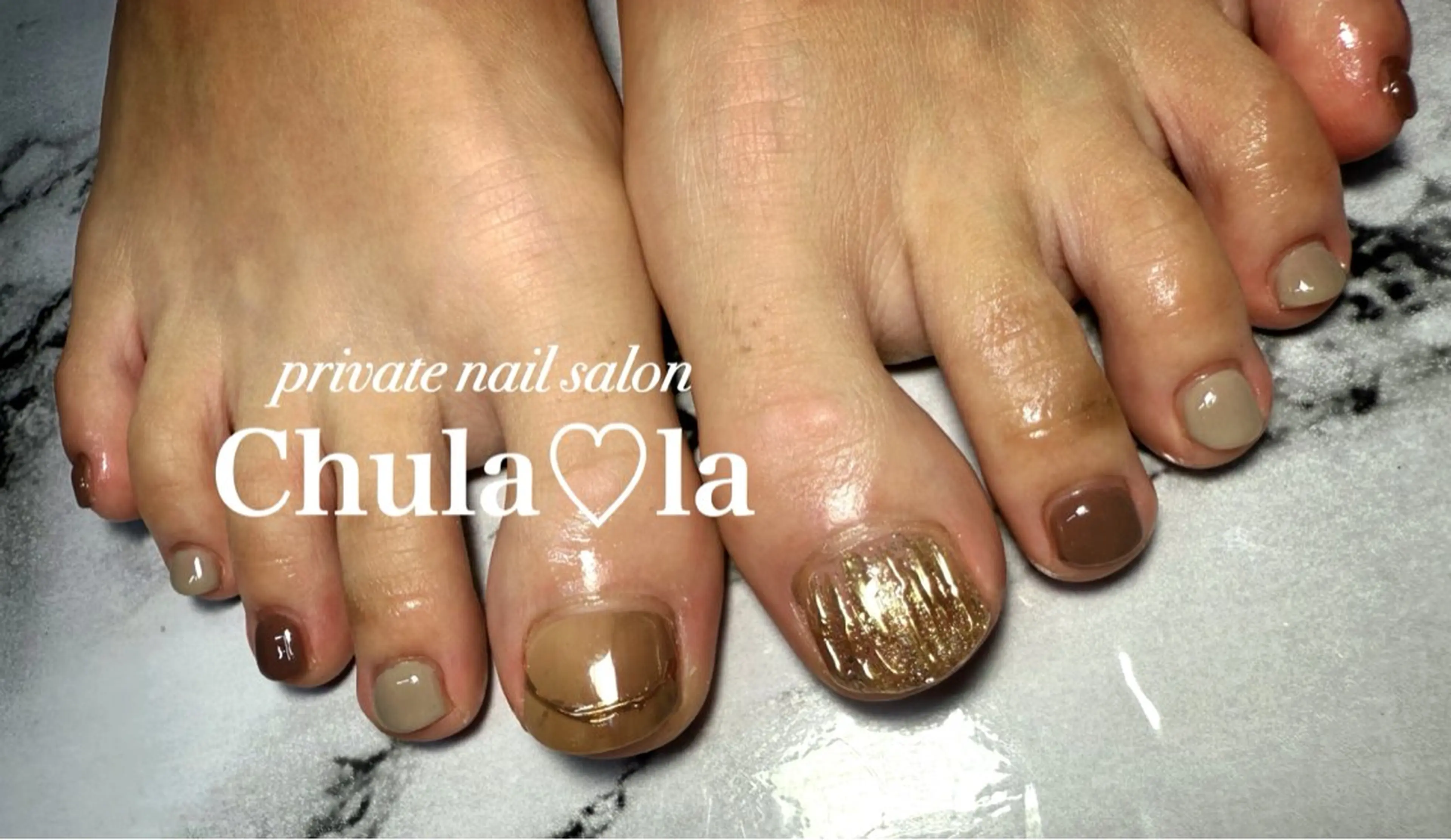 ネイル フットネイル Chula♡la (チュララ)のネイルデザイン