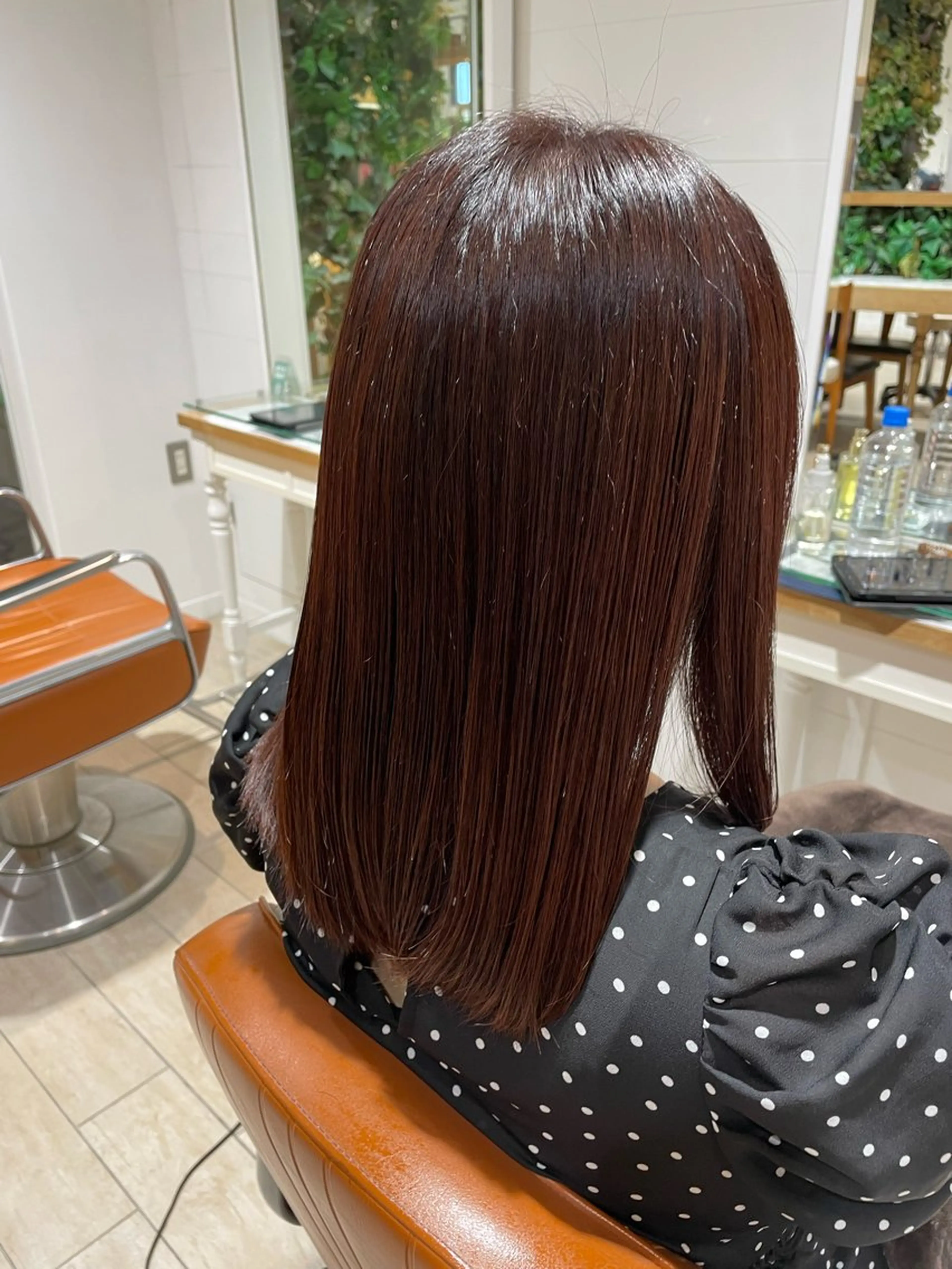 カラー スズキ マリのヘアスタイル