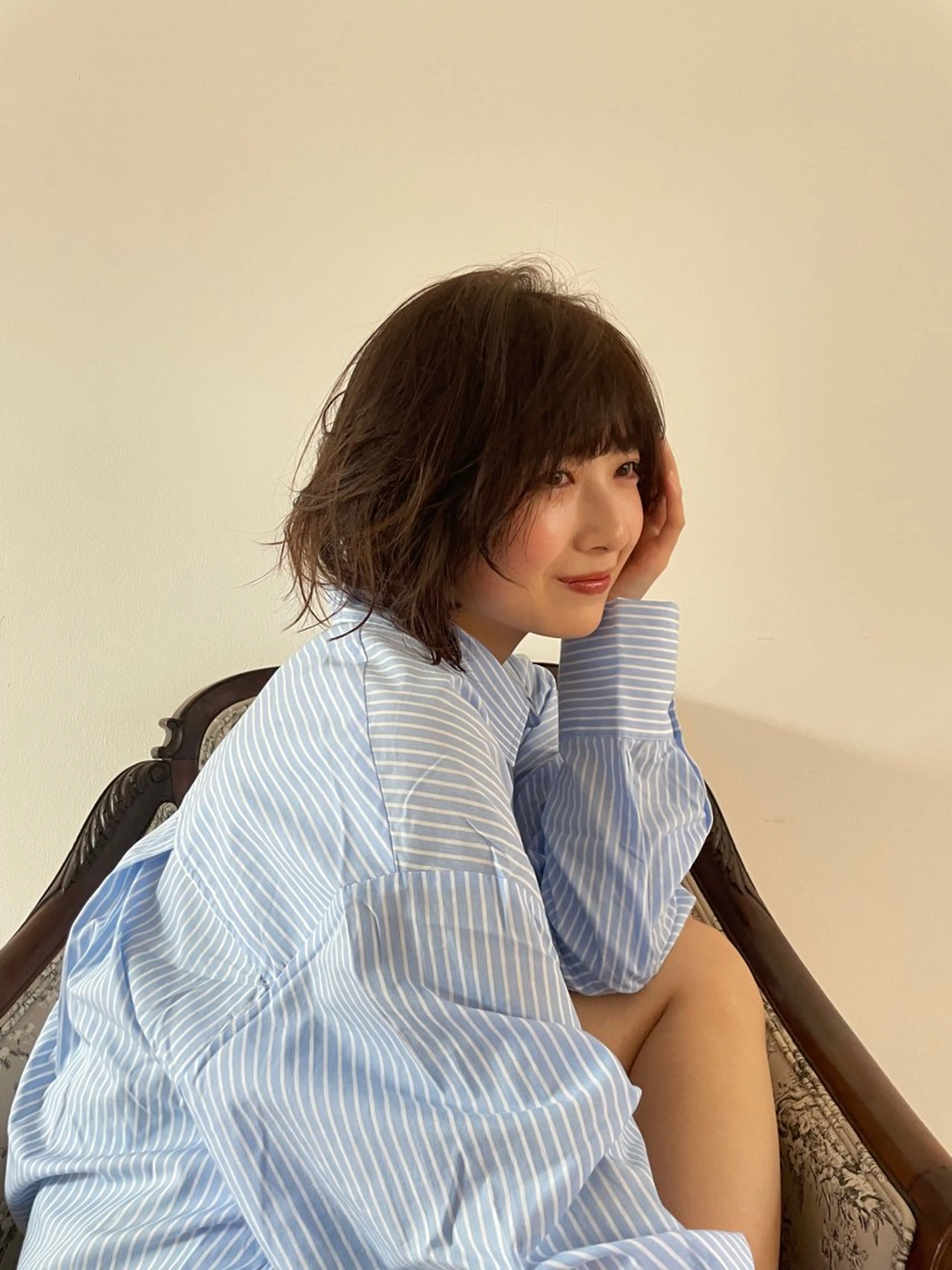 ショート カラー カット ヘアカラー ルカ/ レイヤーカット🍓のヘアスタイル