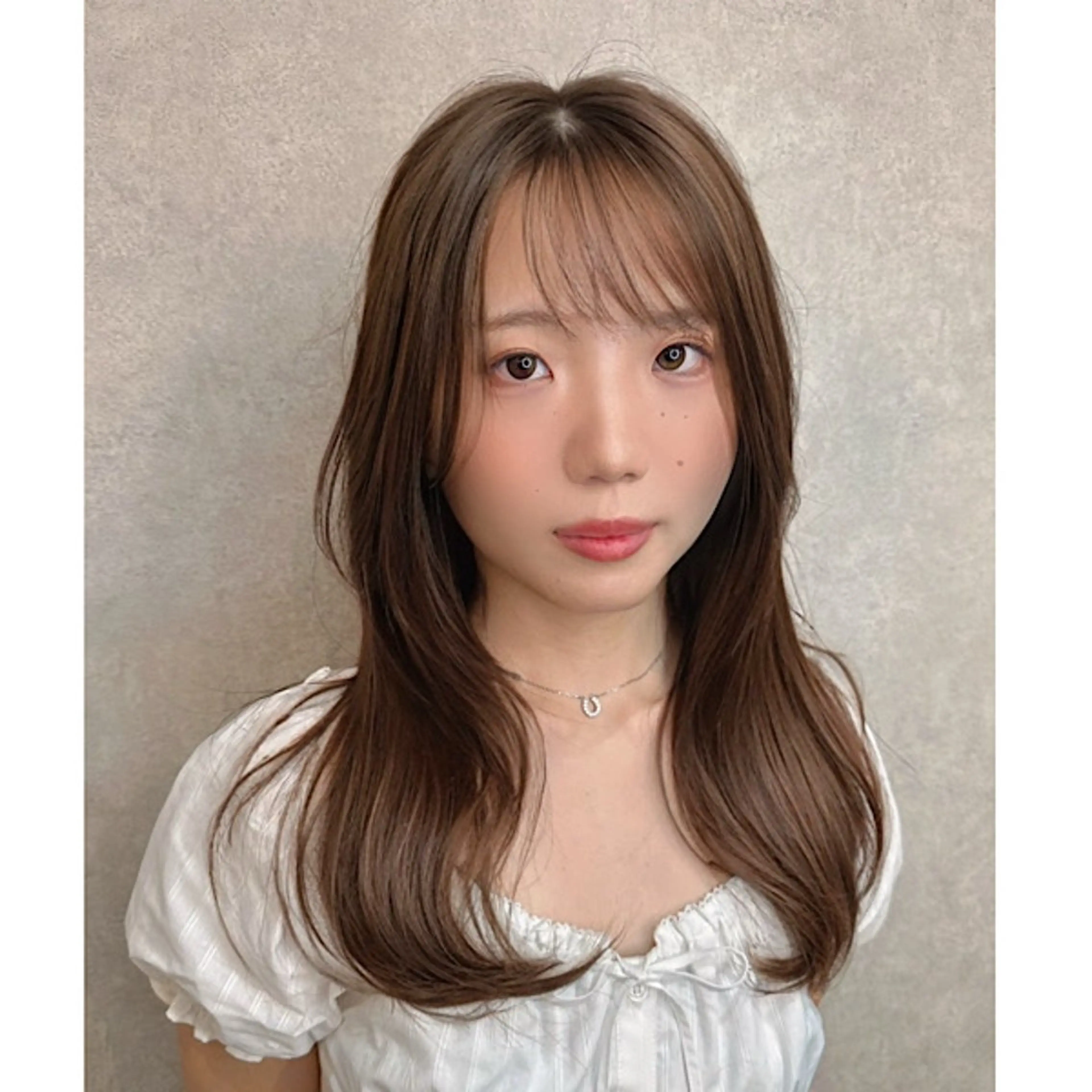 セミロング トリートメント ヘアカラー トリートメント [表参道/透明感 /モテHAIR/駿太のヘアスタイル