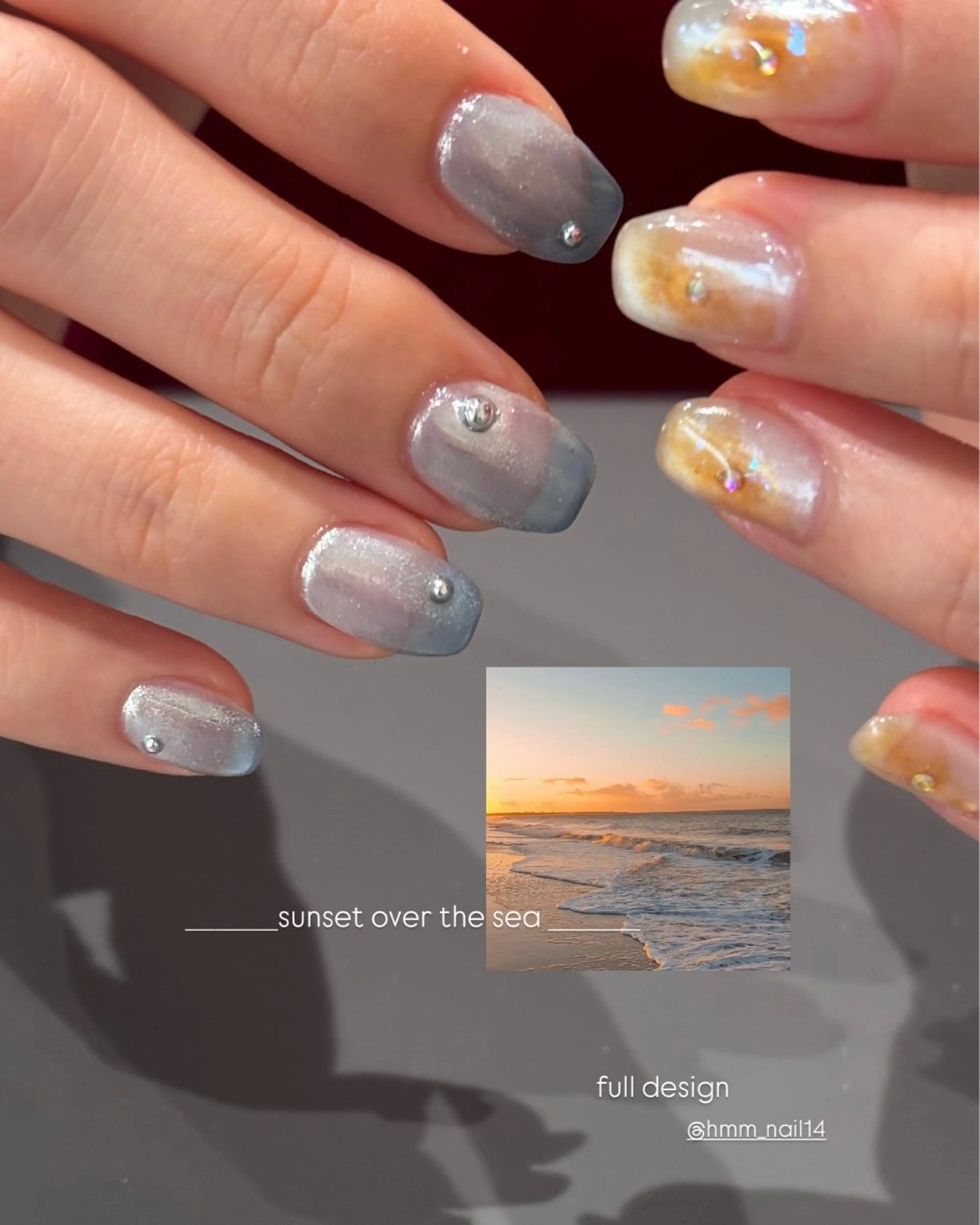 ネイル ハンドネイル Helianthe所属・NAILARTIST MIKAのネイルデザイン