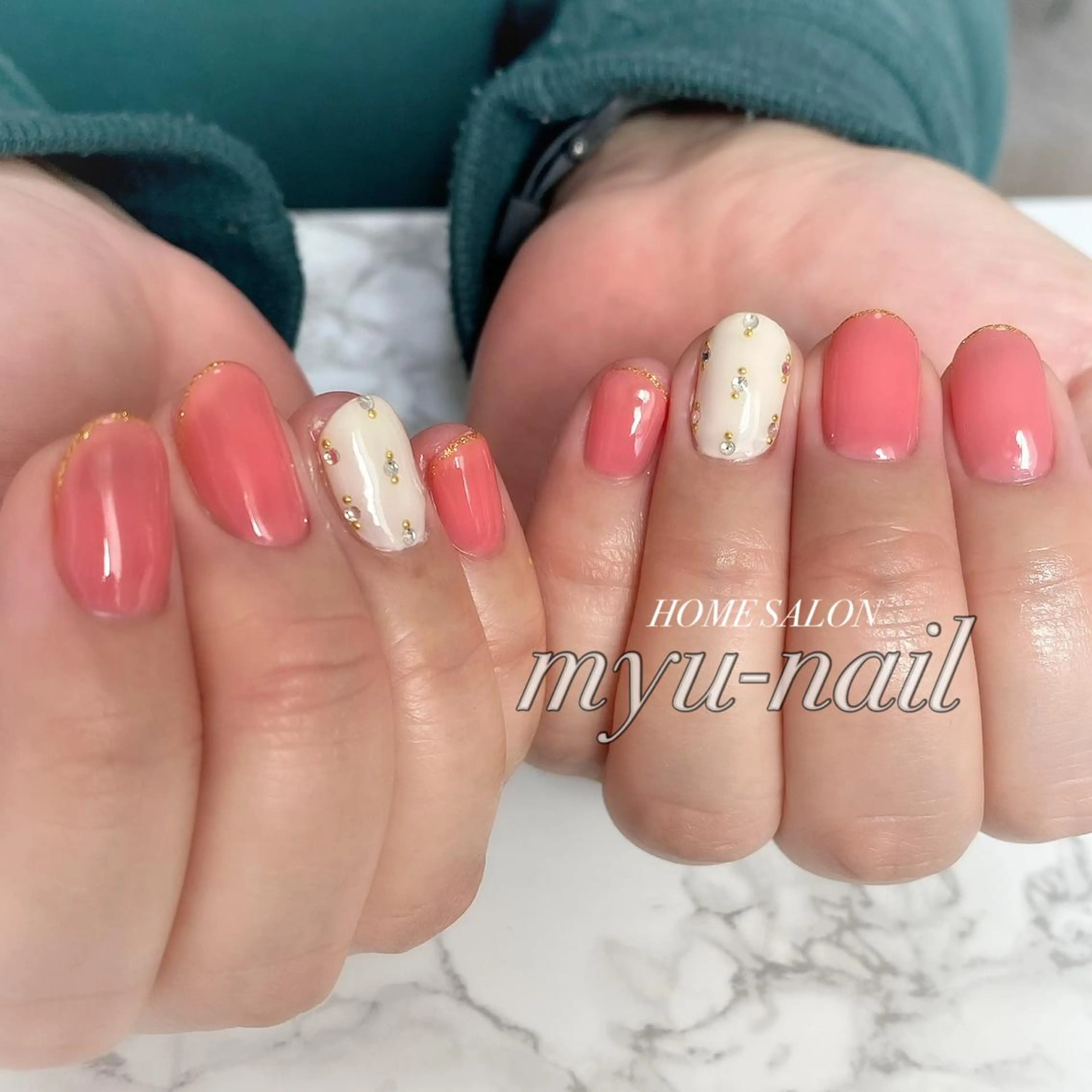 ネイル ホームサロン myu-nailのネイルデザイン