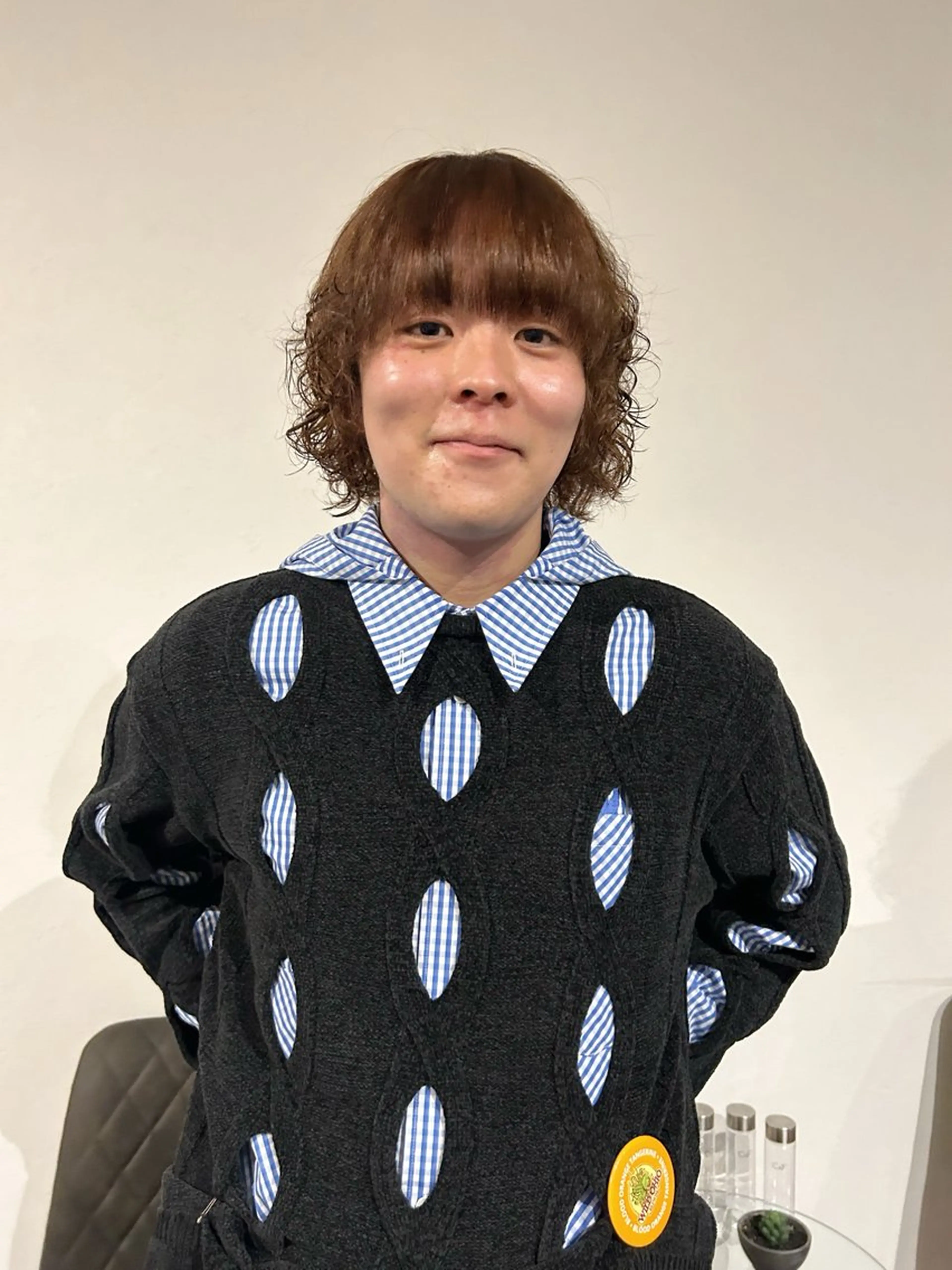 ショート ヘアカラー hinano ヒナノのヘアスタイル