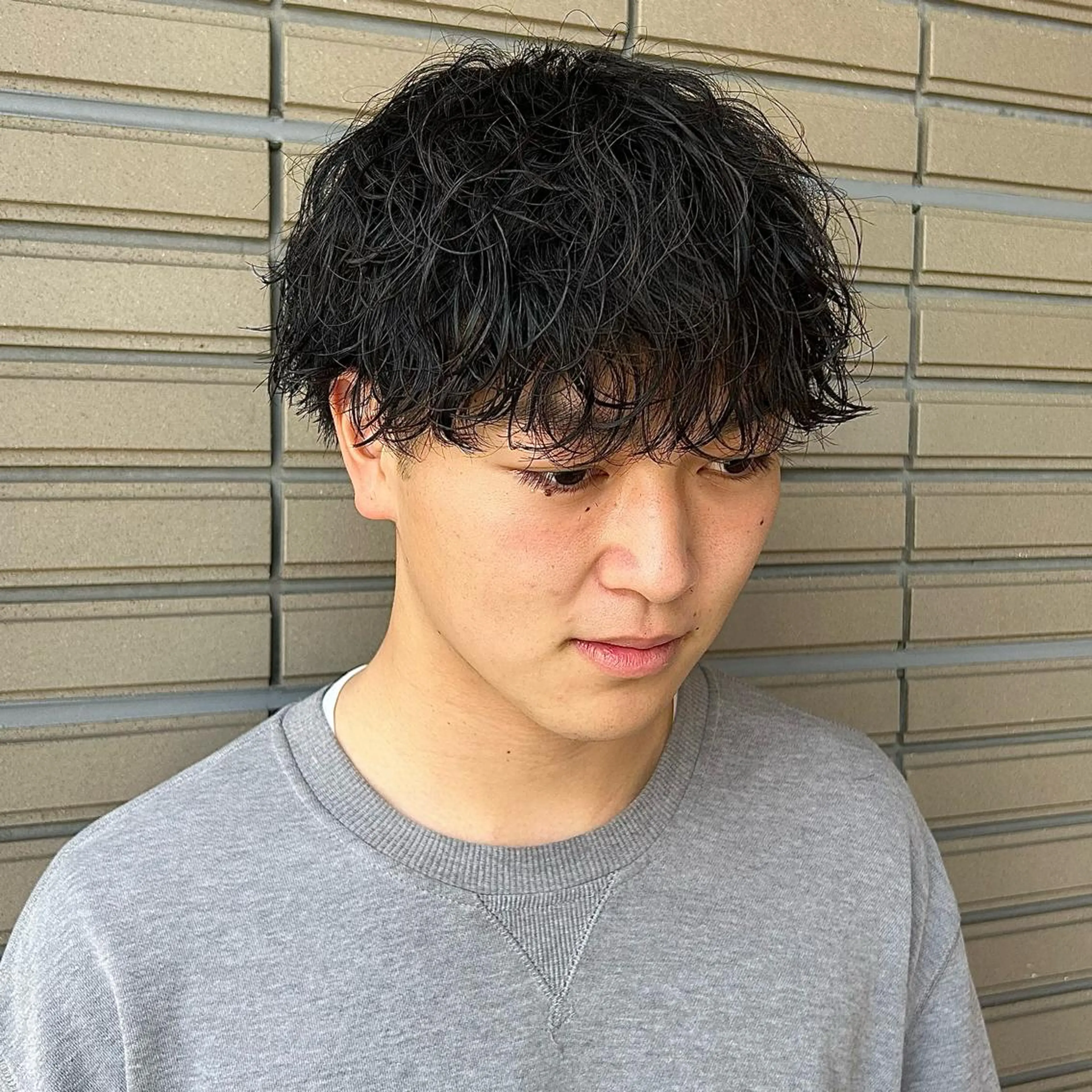 パーマ メンズ カット パーマ CYAN by acoron .池袋所属・メンズパーマ職人 ユキハシのヘアスタイル