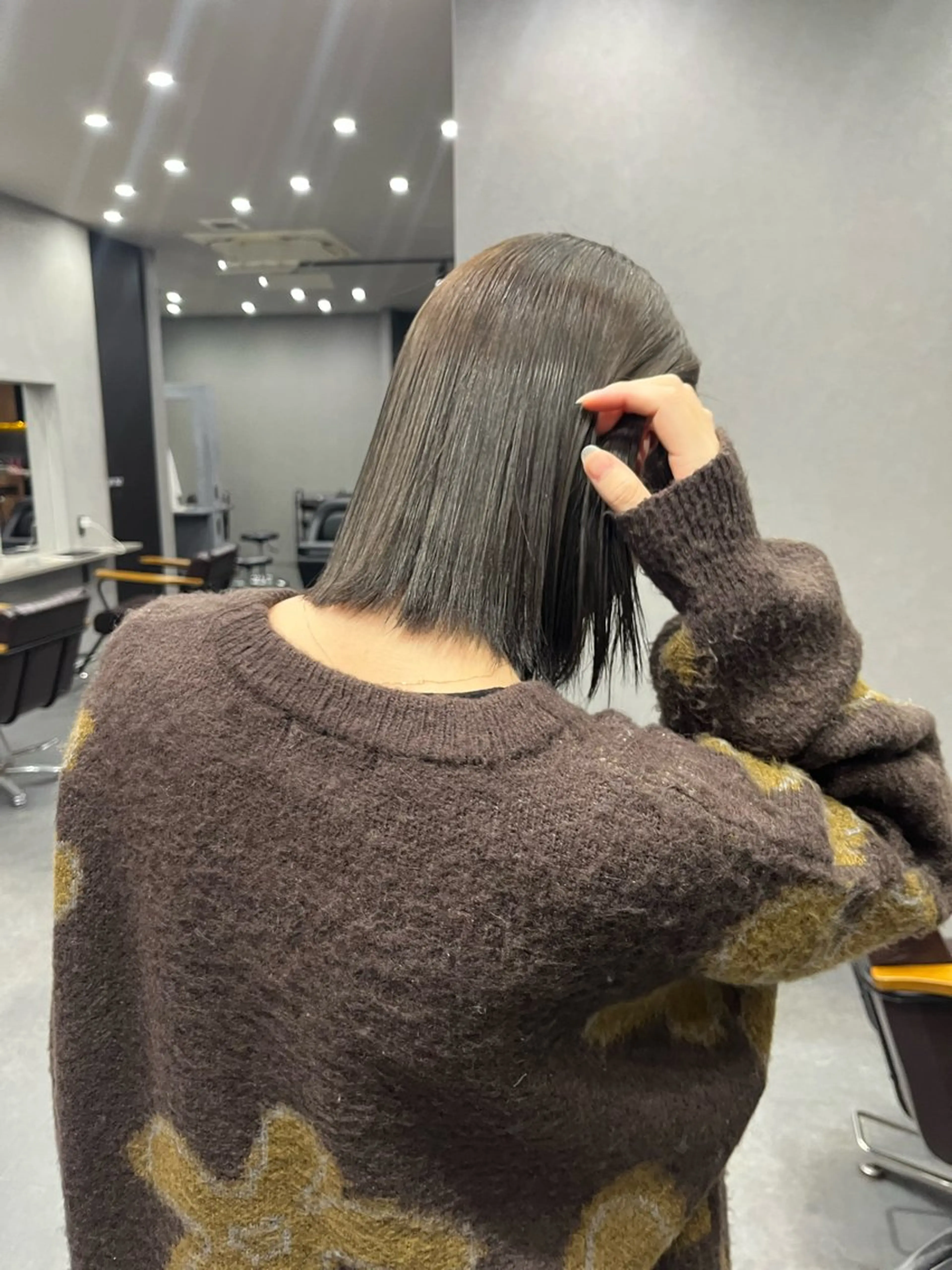 ワンカラー+トリートメントの写真