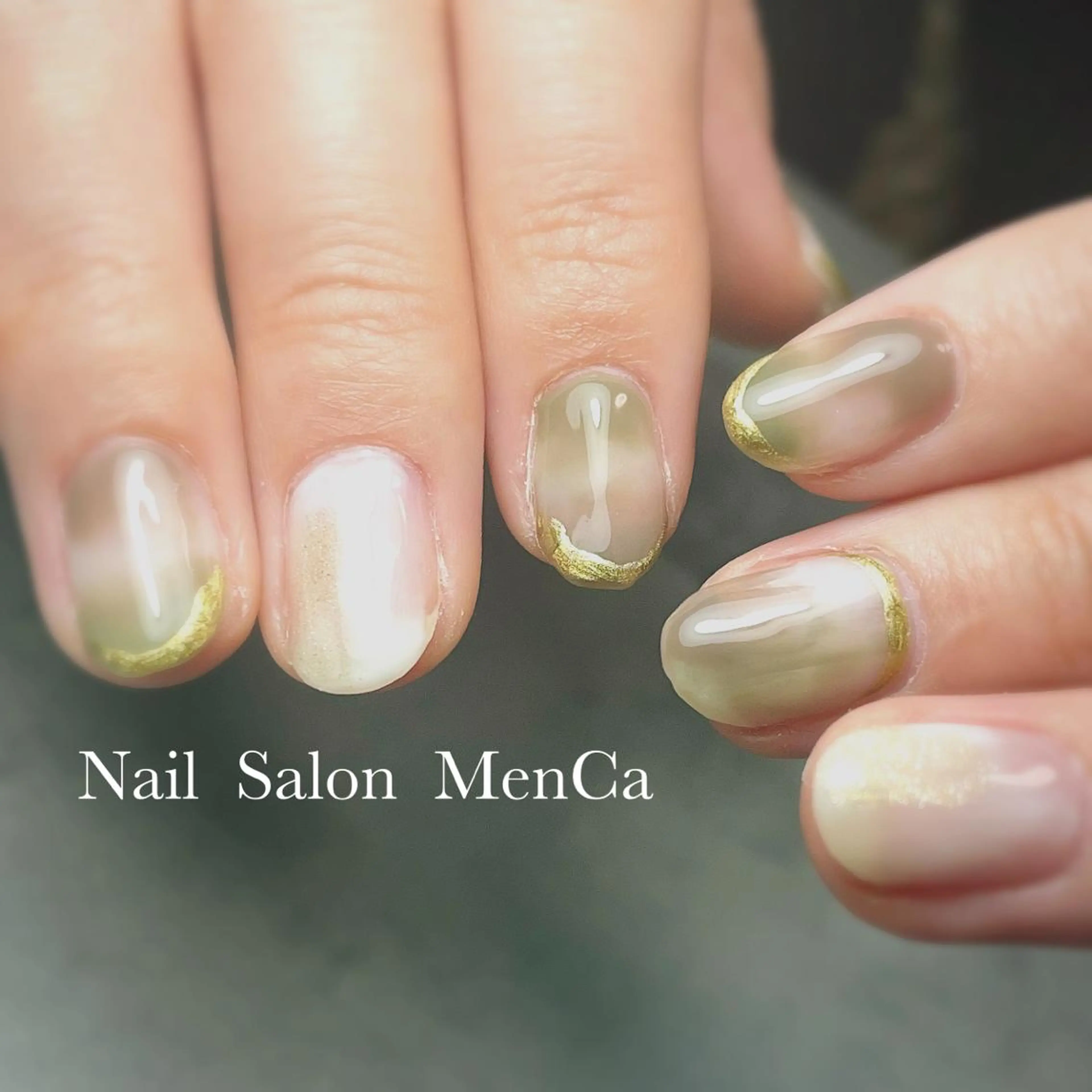 ネイル ニュアンスネイル ハンドネイル 江崎 景子のネイルデザイン