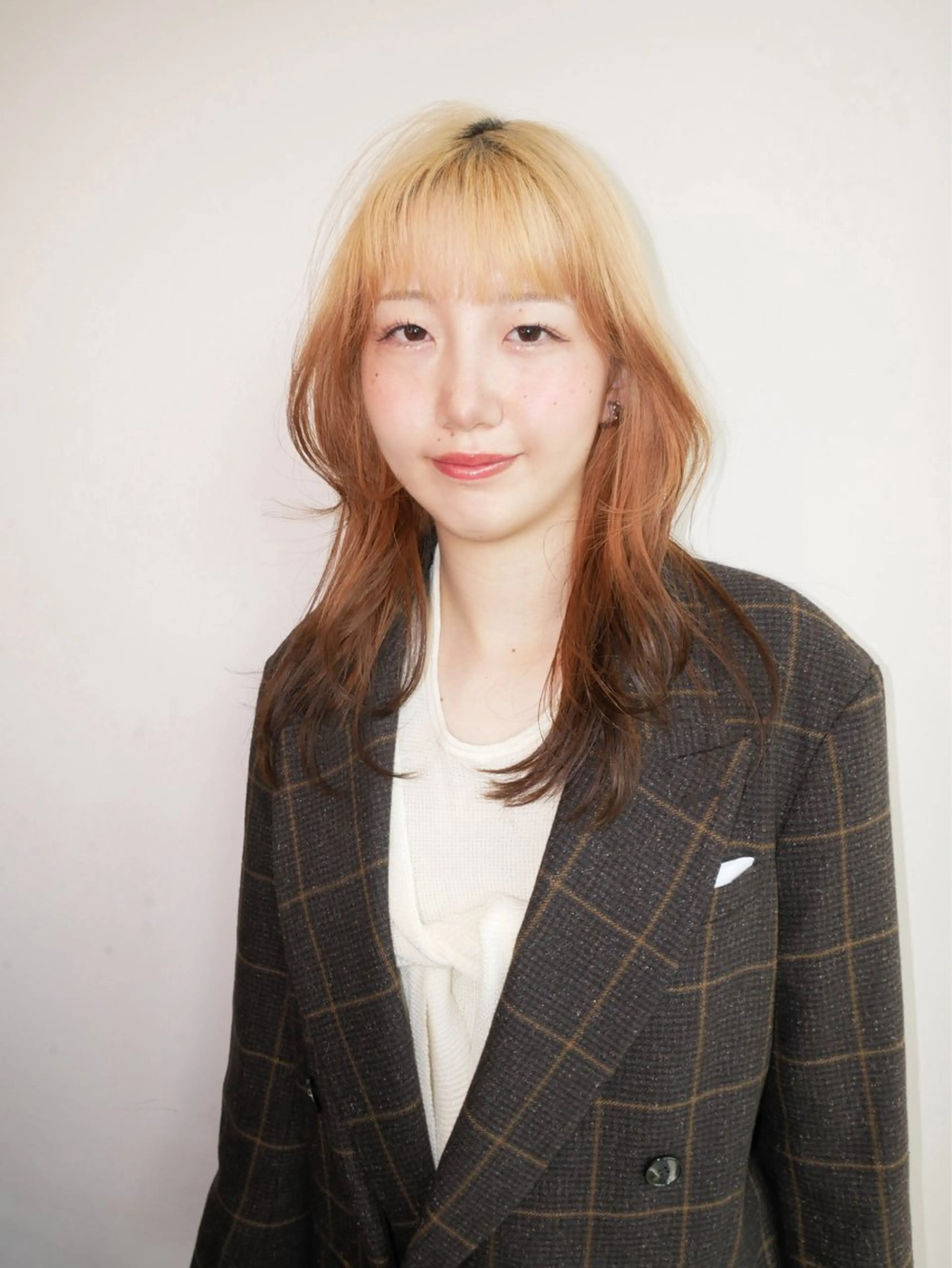 ロング カラー ヘアカラー 森田遥奈/透明感カラ ー/似合わせカットのヘアスタイル