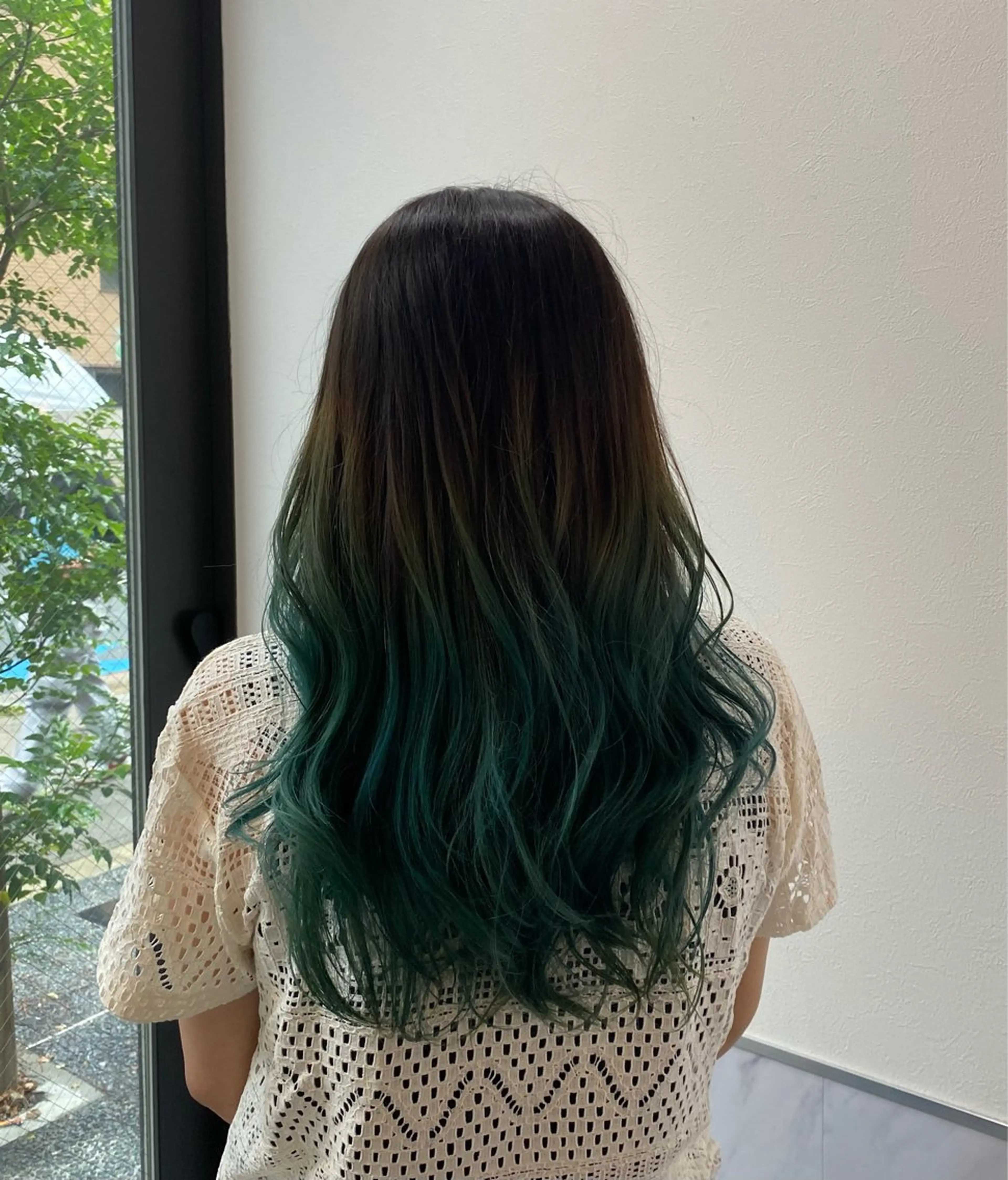 ロング カラー ヘアカラー トリートメント ブリーチカラーと、髪 質改善。HARUKAのヘアスタイル