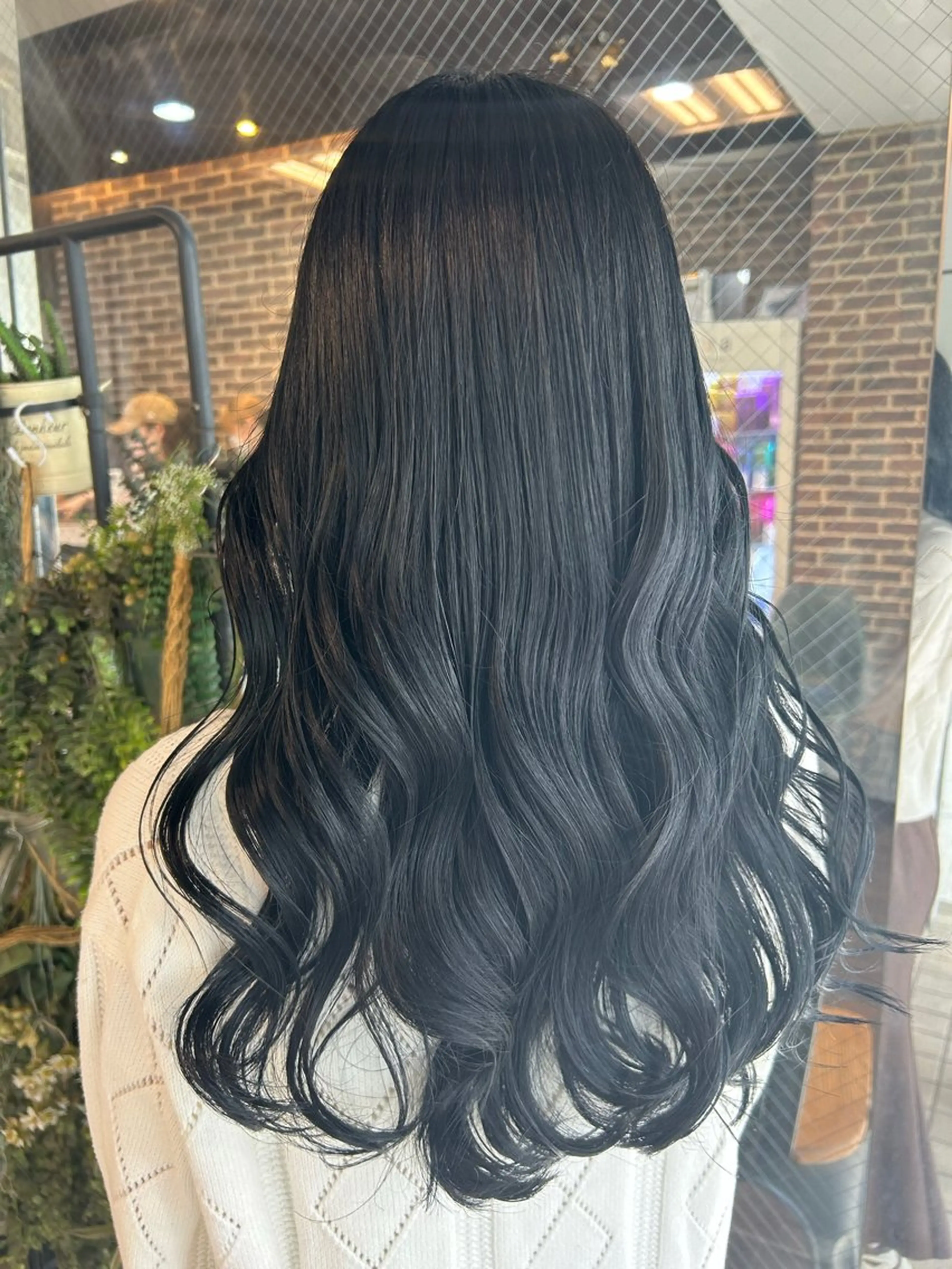 ロング カラー ヘアカラー ヘアセット 🦋sana🦋 🫧透明感カラー🫧のヘアスタイル