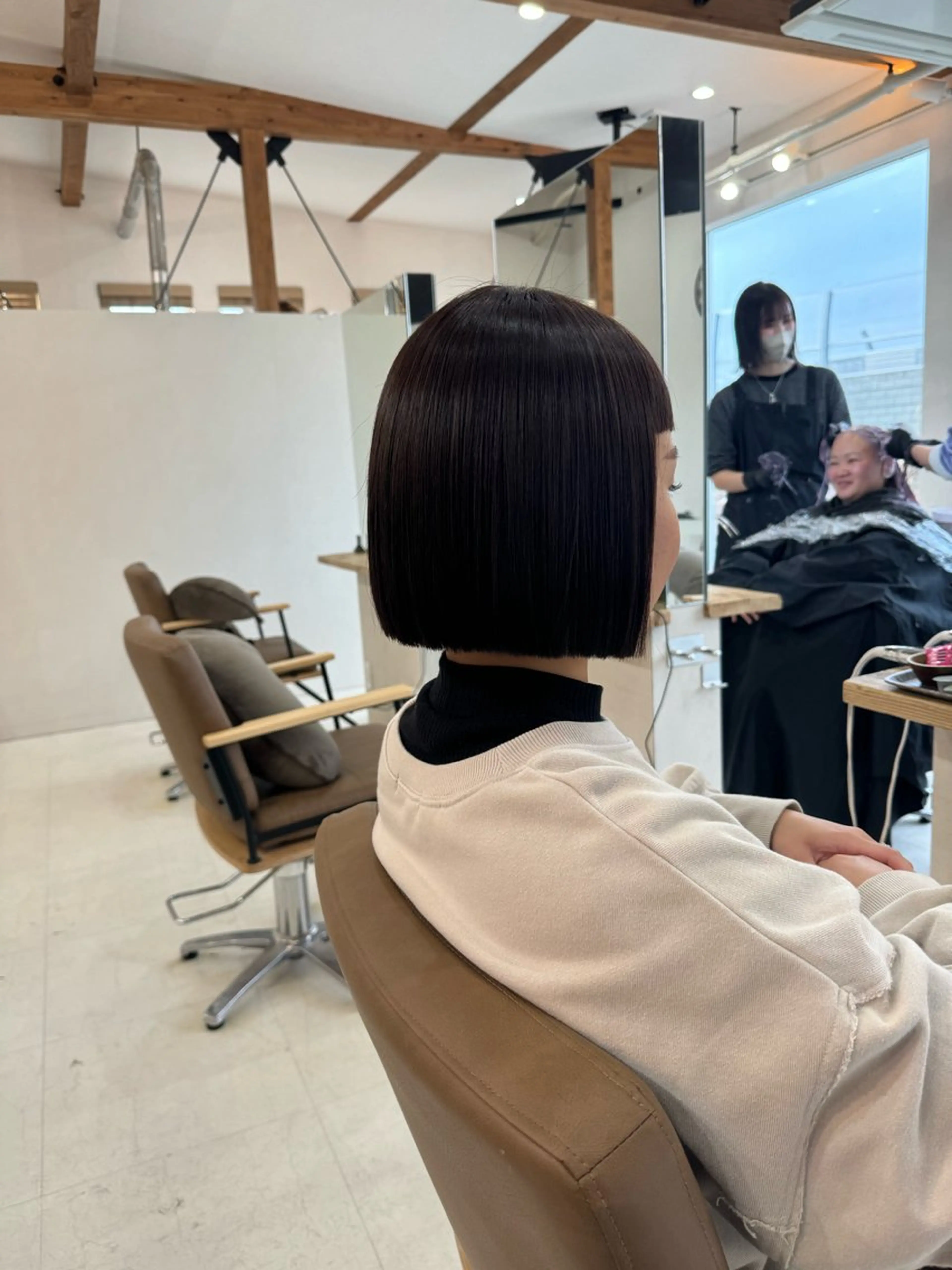 ショート ボブ カット アルーナビューティデザイン所属・鈴木 妃帆未のヘアスタイル