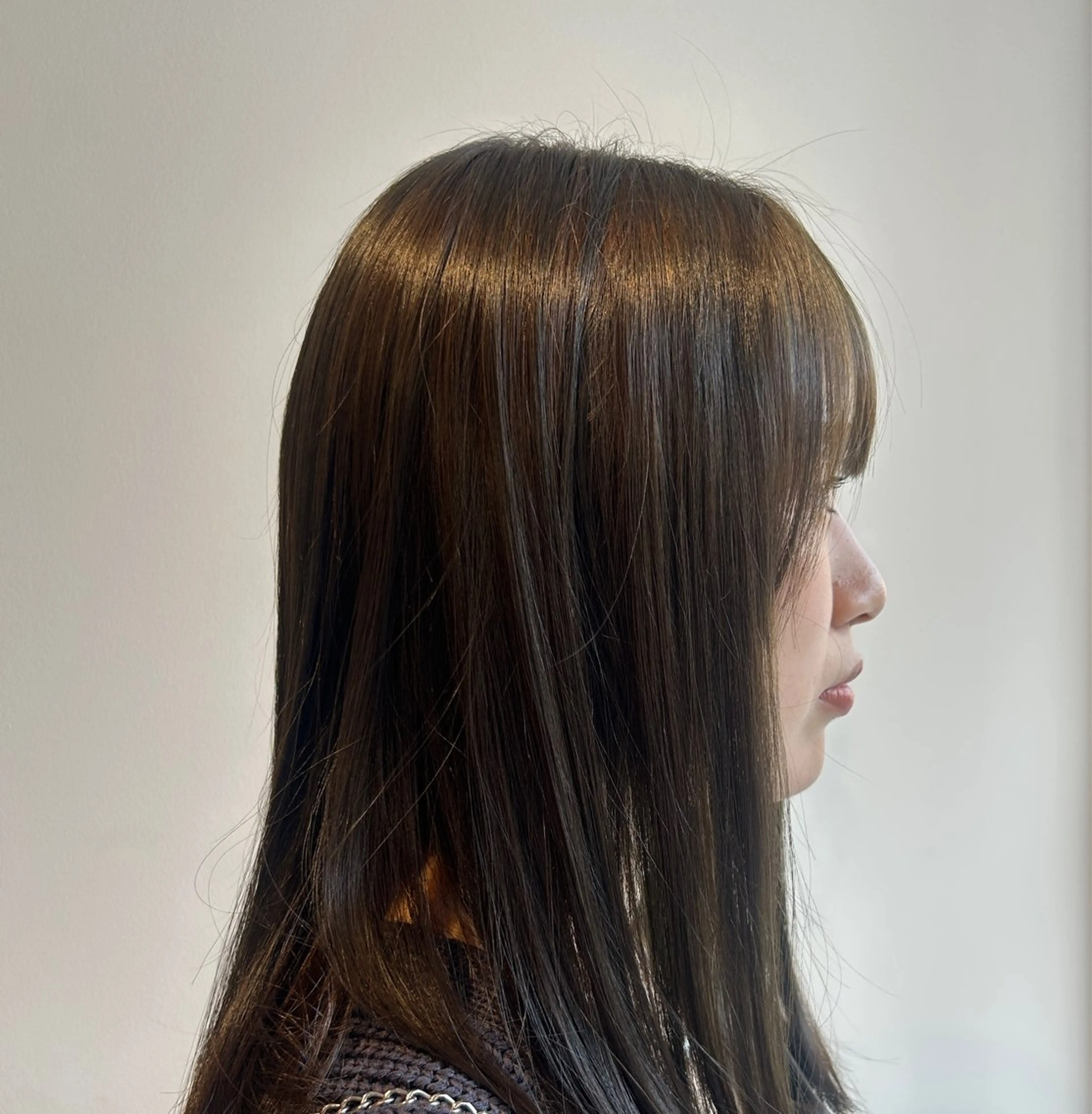 カラー ベージュカラー 透明感カラー オリーブベージュ 今村 光希のヘアスタイル
