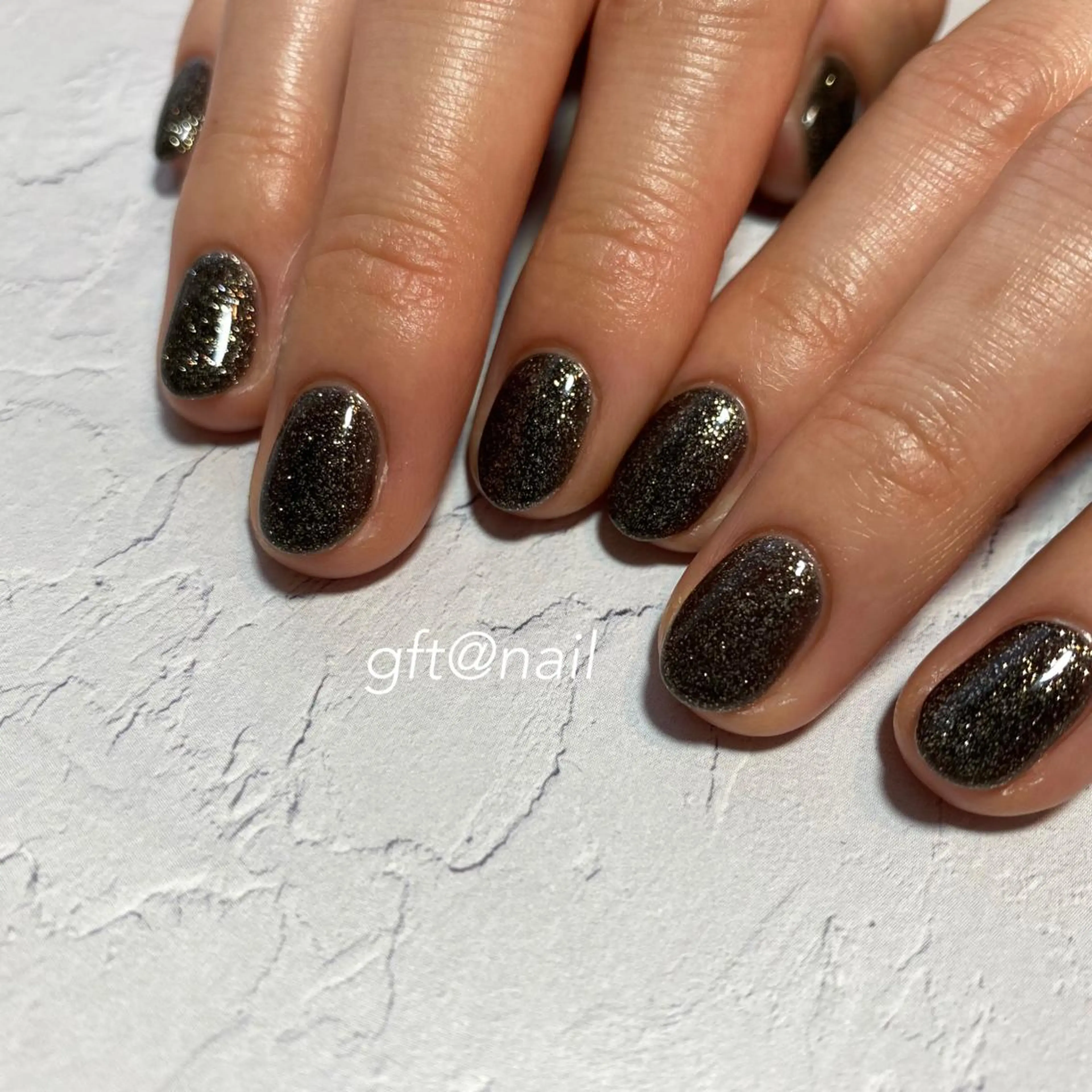 ネイル 成人式 ラメ(グリッター) etorca nailのネイルデザイン