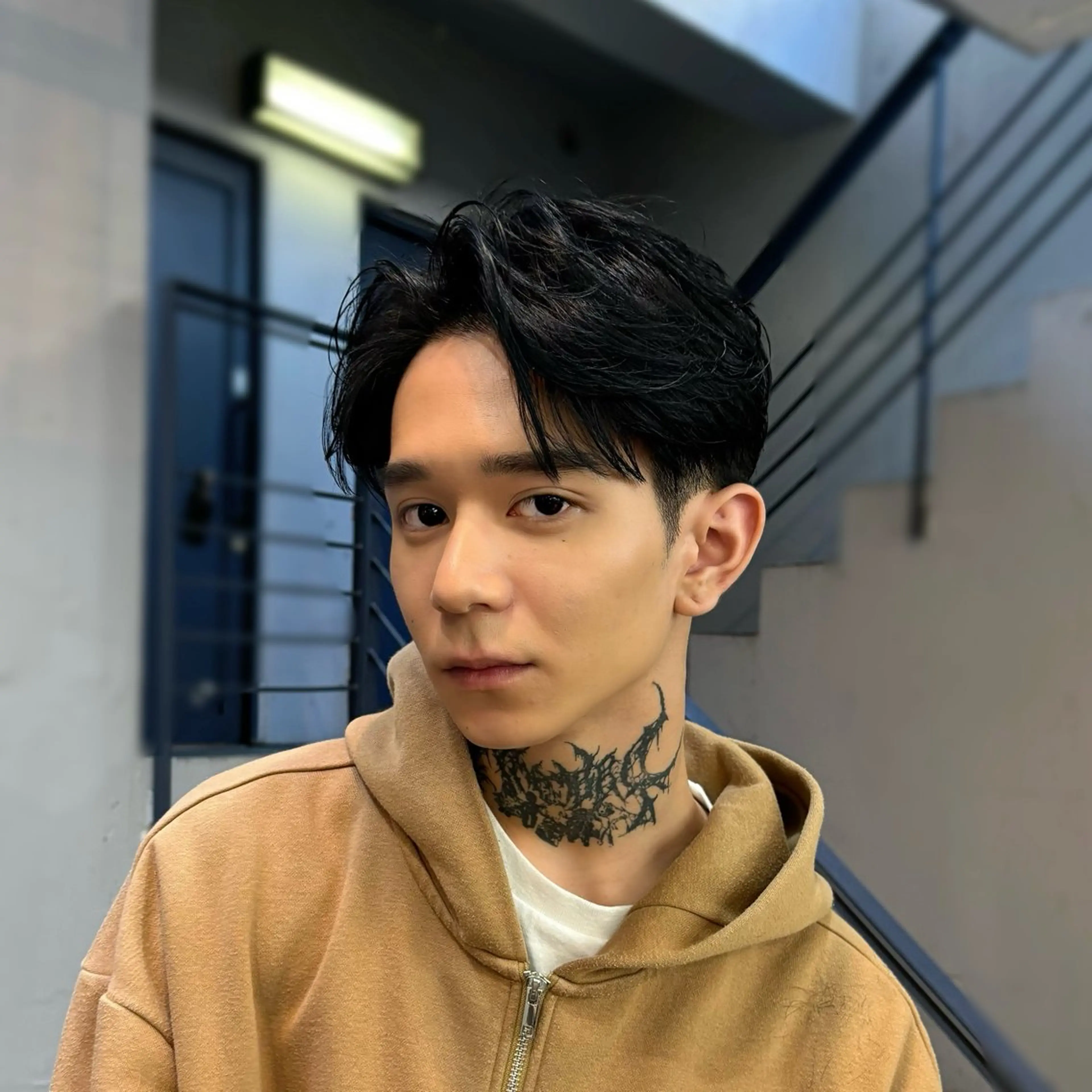 パーマ メンズ カット パーマ 🇰🇷韓国風カット 本木将紀🇰🇷のヘアスタイル