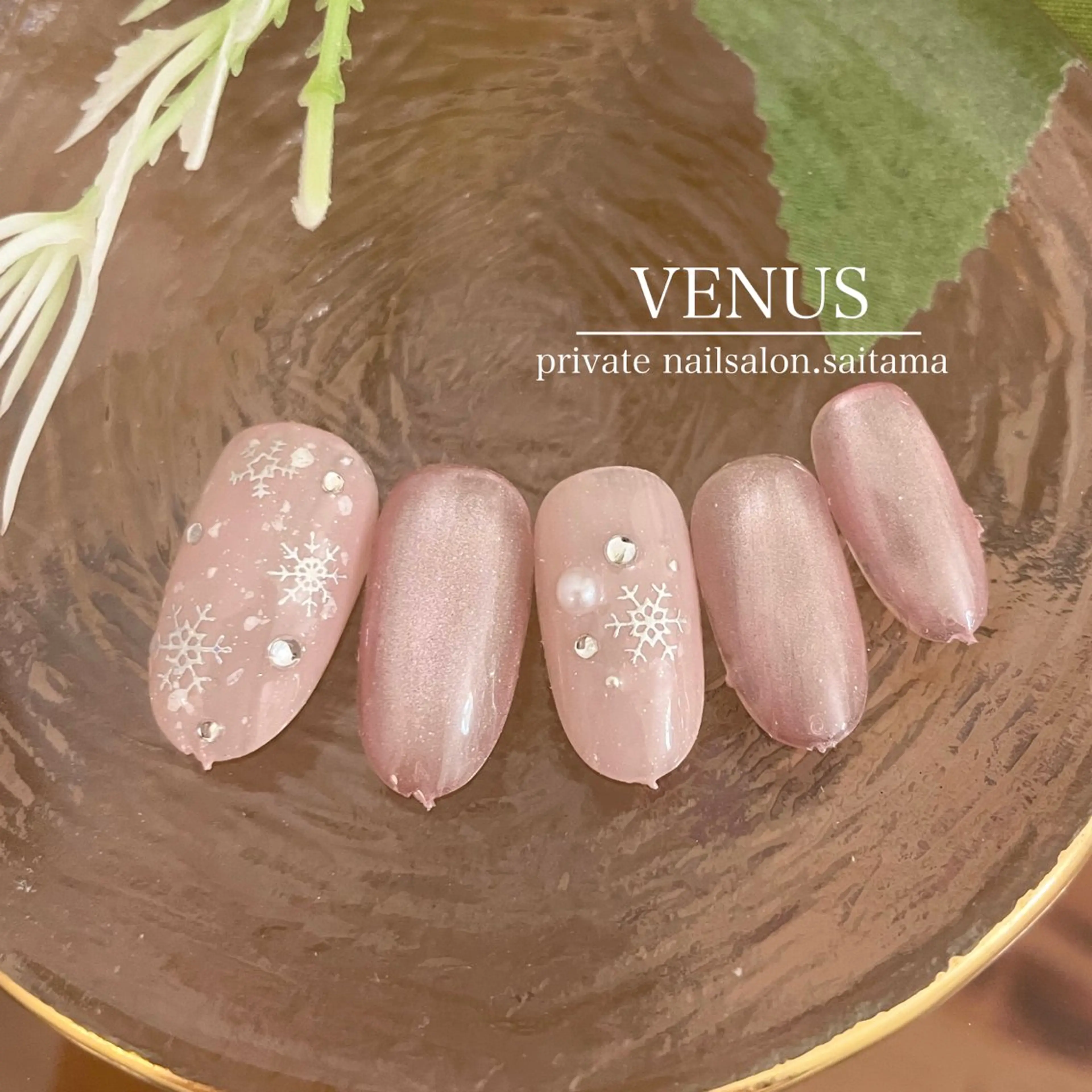 ネイル マグネットネイル ハンドネイル nailsalon VENUSのネイルデザイン