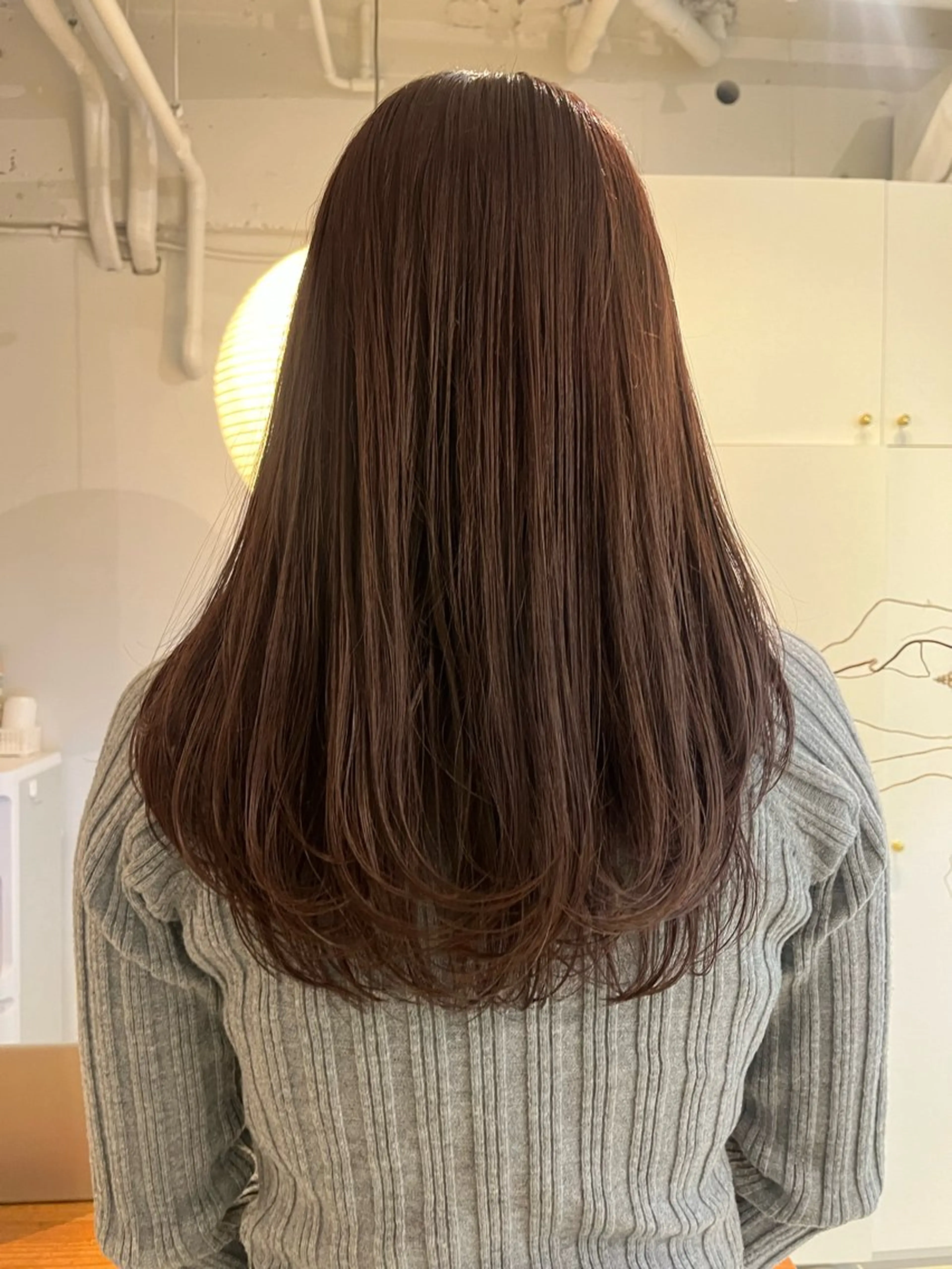 セミロング カット 横浜美容室LINE /古賀紅音🍃のヘアスタイル