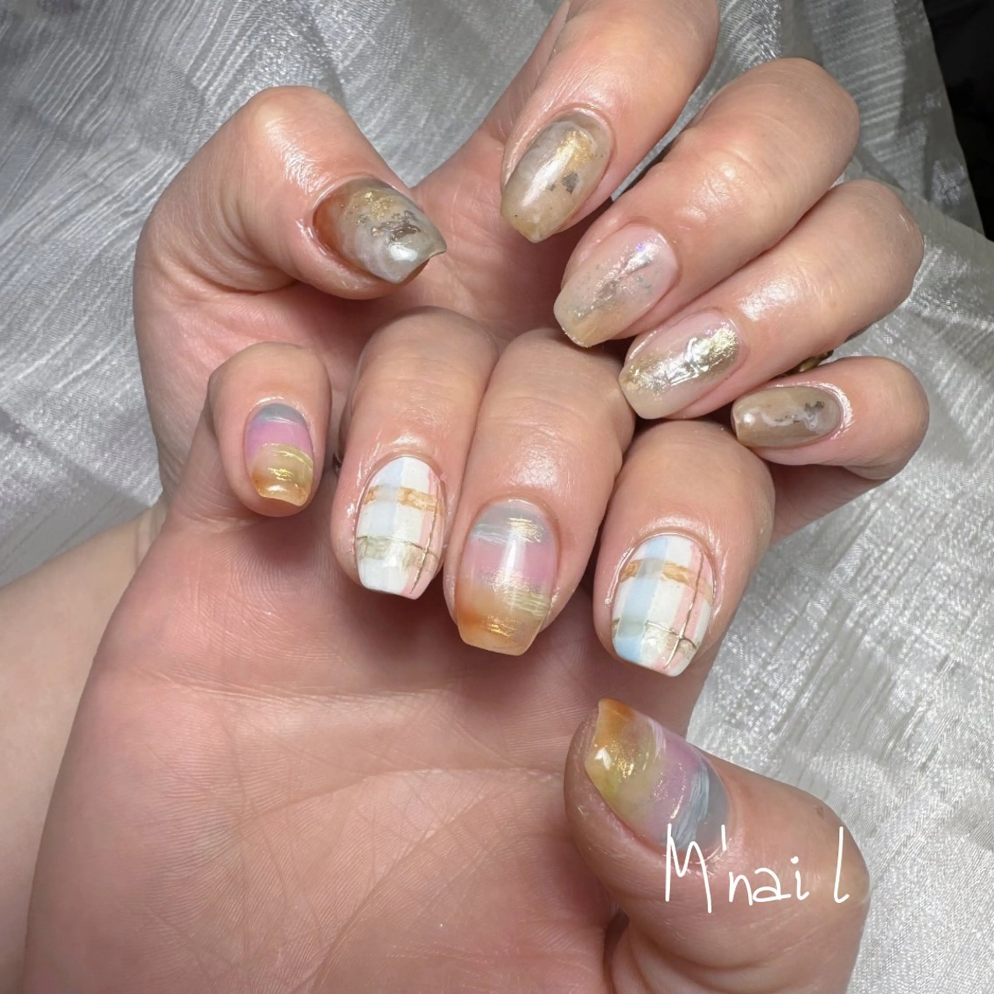 ネイル ハンドネイル M' nailのネイルデザイン